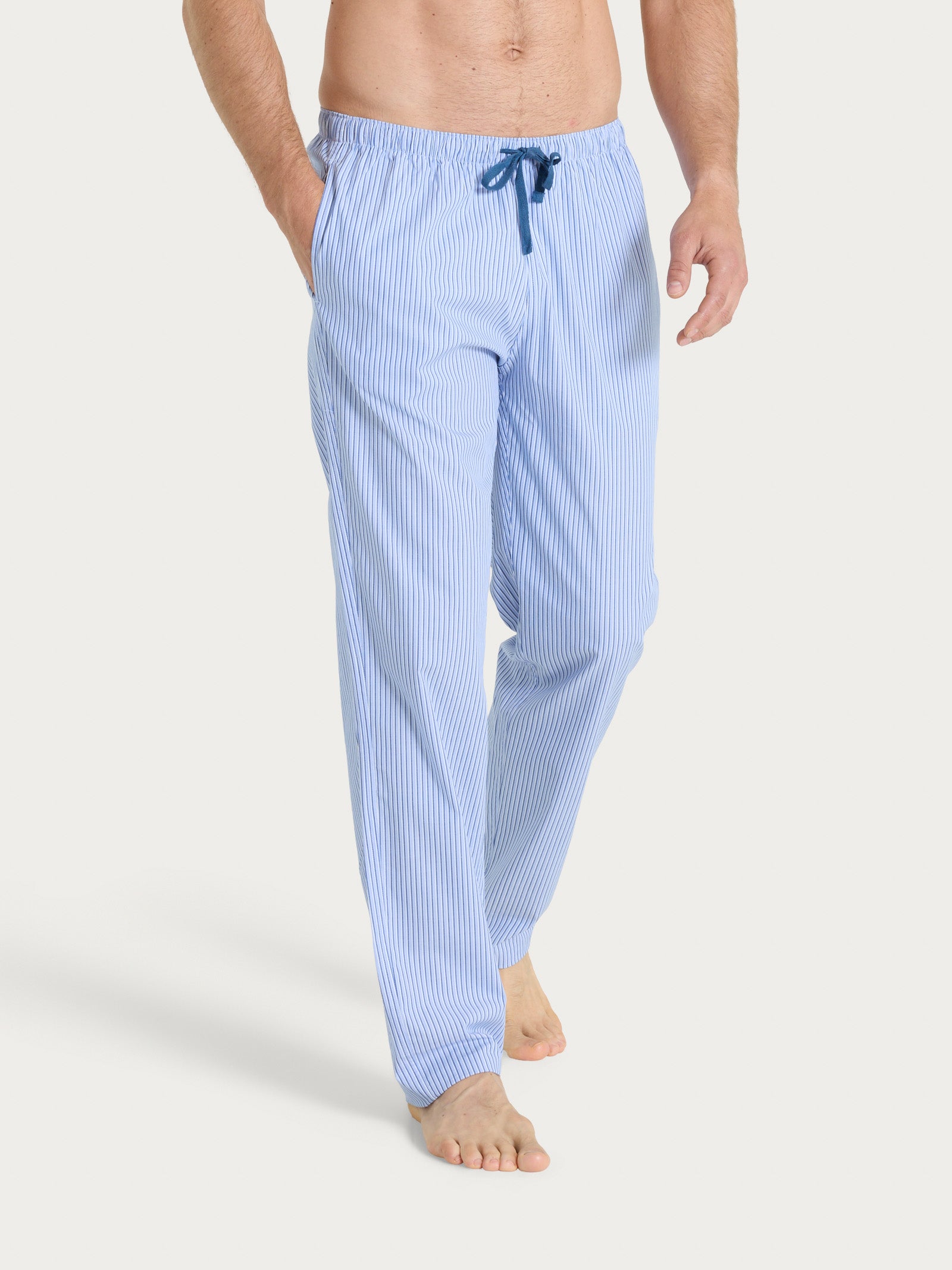 Ragno Classic Pantalone Pigiama Lungo Skipper Blue Cotone