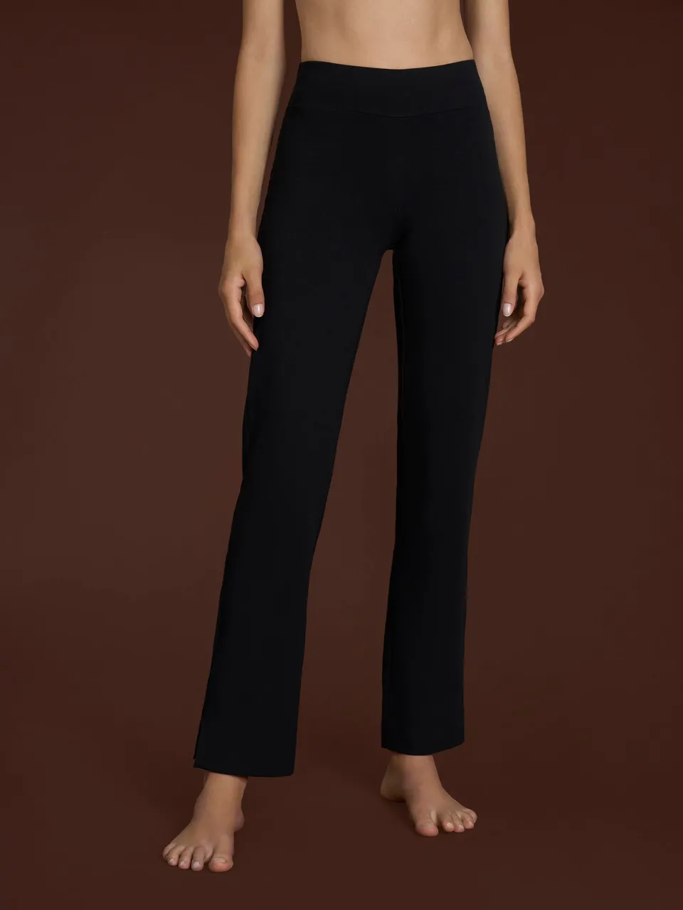 Ragno beYOUtiful Leggings Gamba Dritta Denim Nero