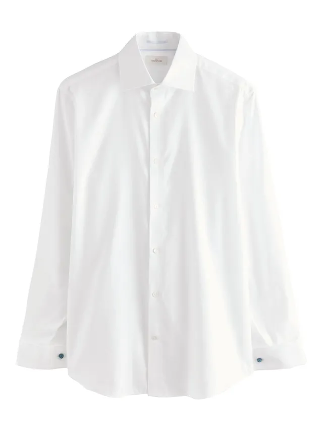 Next Signature Camicia slim uomo 100% cotone elegante