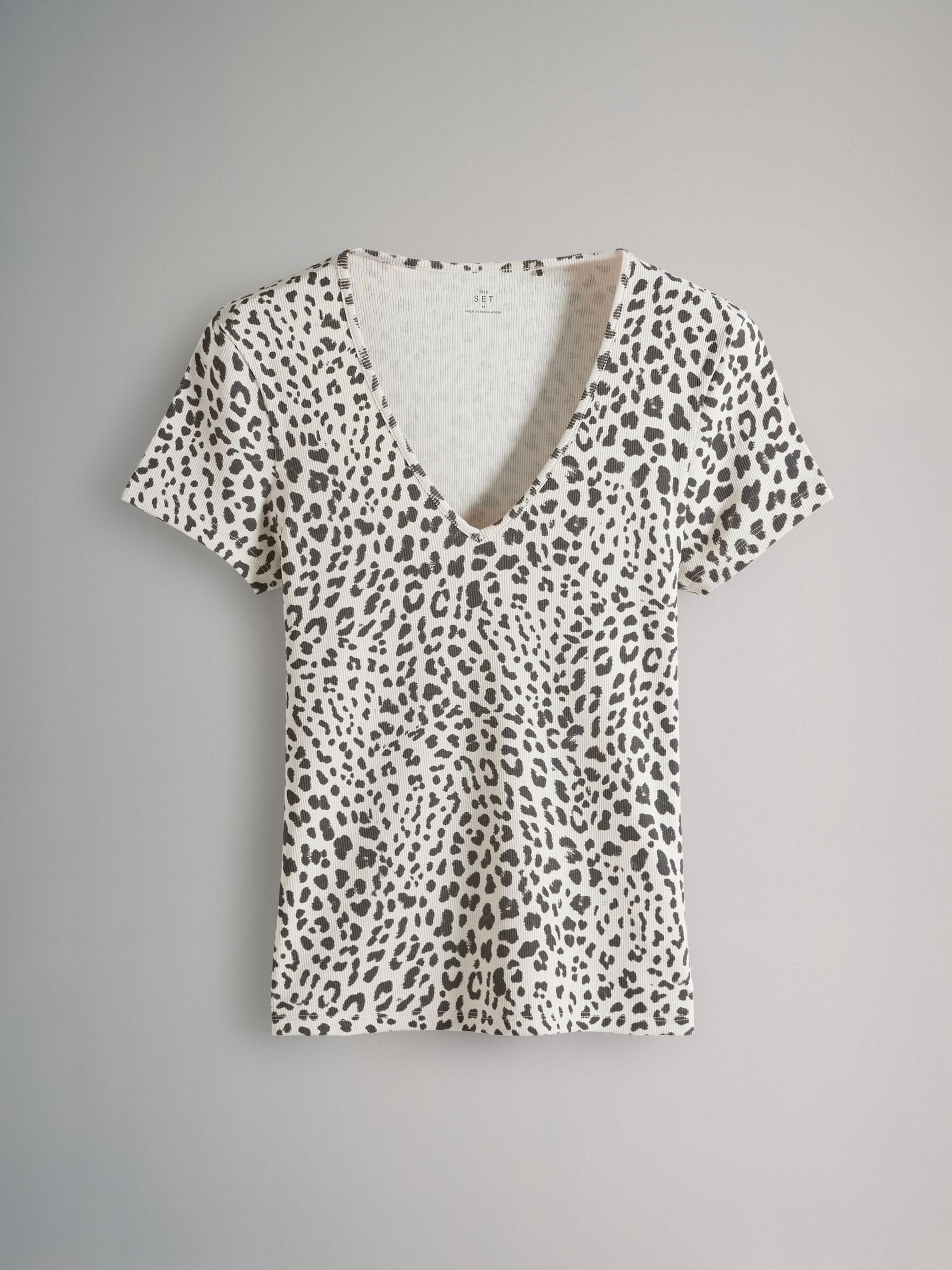 Geo Next The Set t-shirt coste maniche corte 5 pezzi cotone