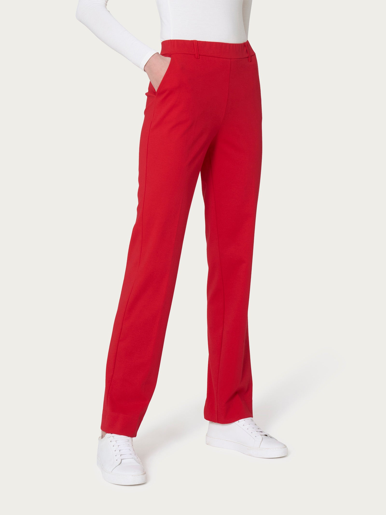 Ragno Perfetta Revolution Pantalone Dritto Compact Salsa