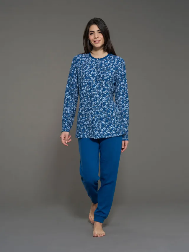 Ragno Sweet Emotion pigiama aperto cotone Set Sail