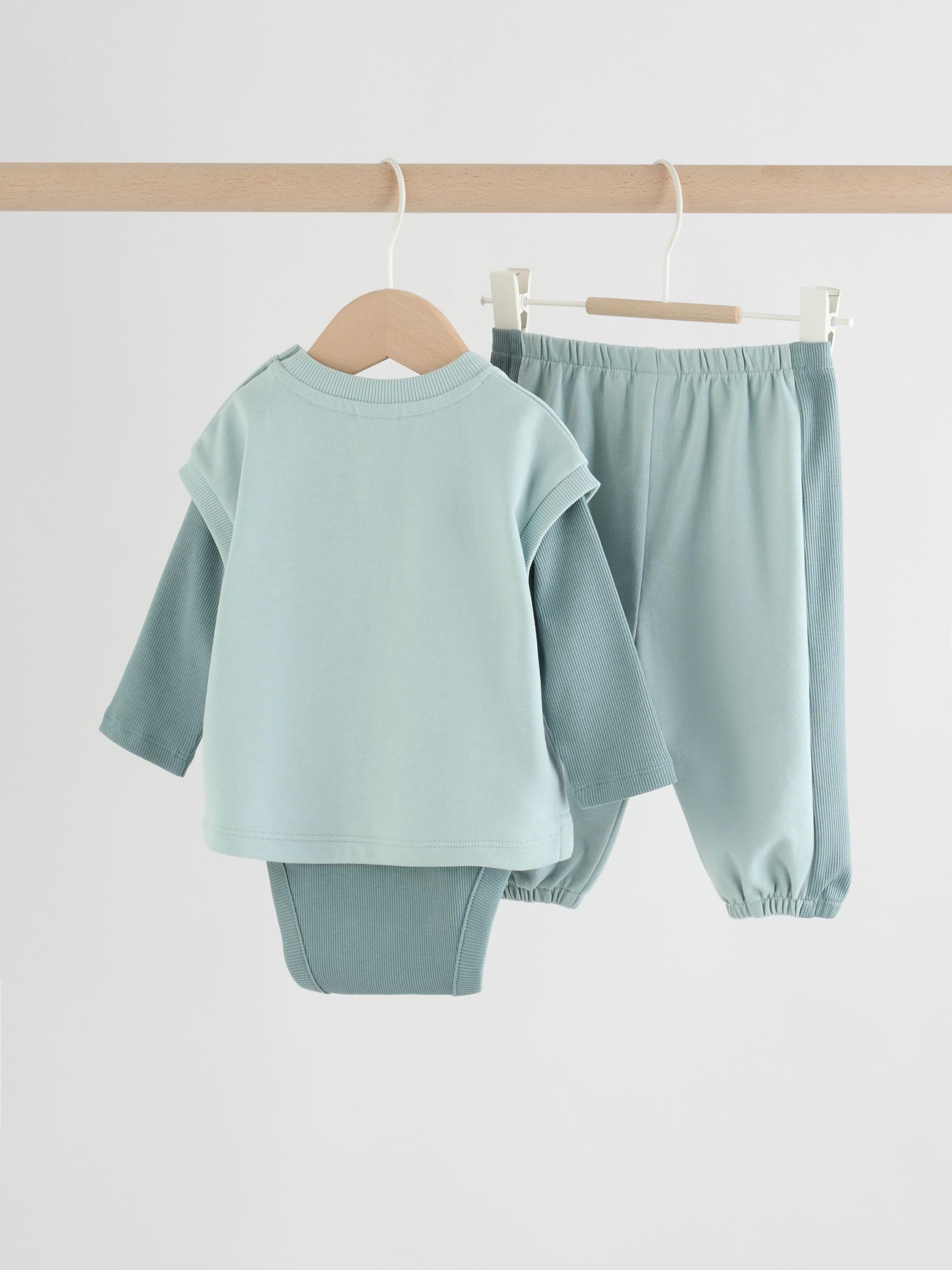 Next set neonato 3 pezzi 56-62 body jogging