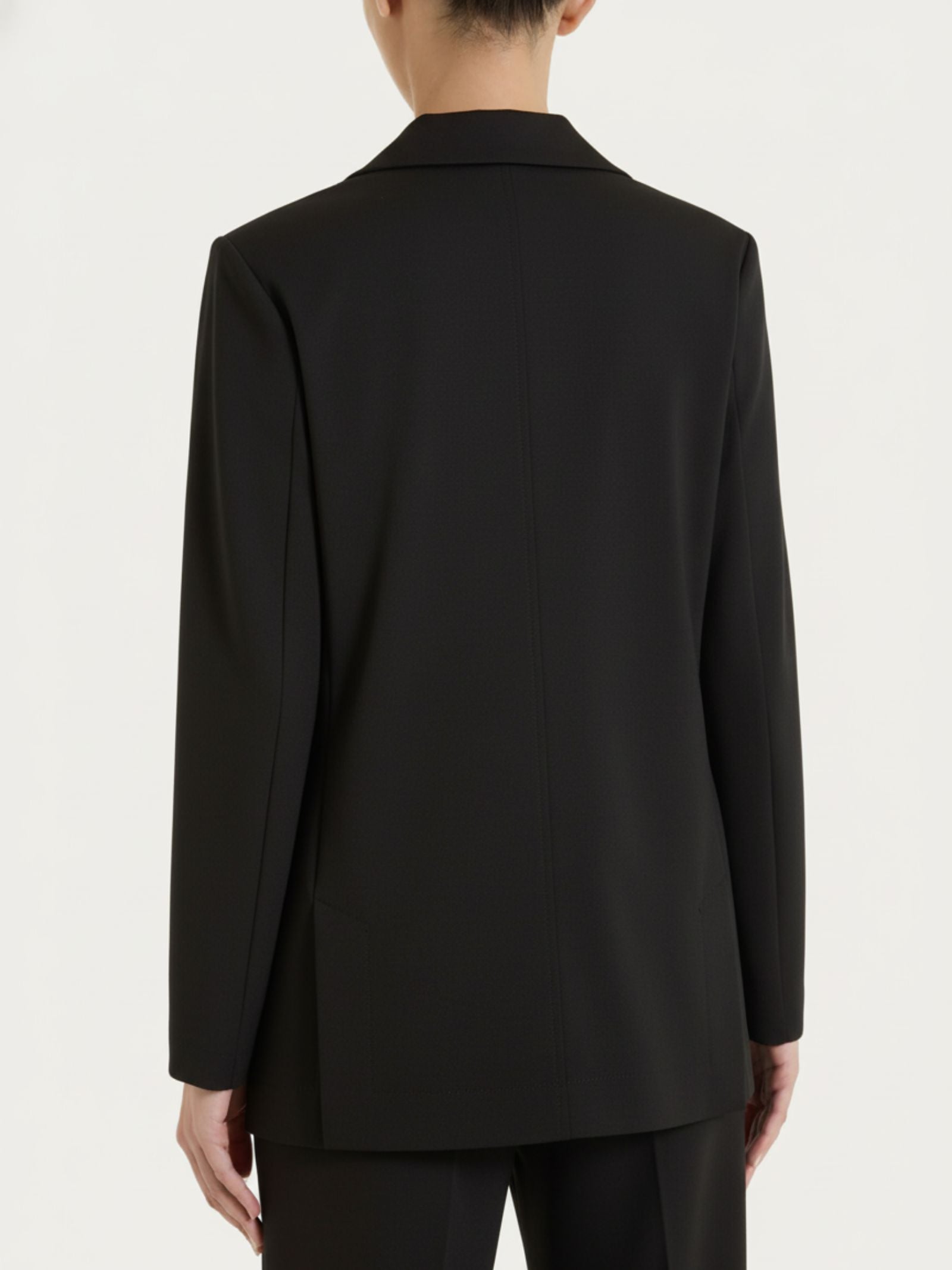 Ragno Compact Light blazer monopetto donna nero