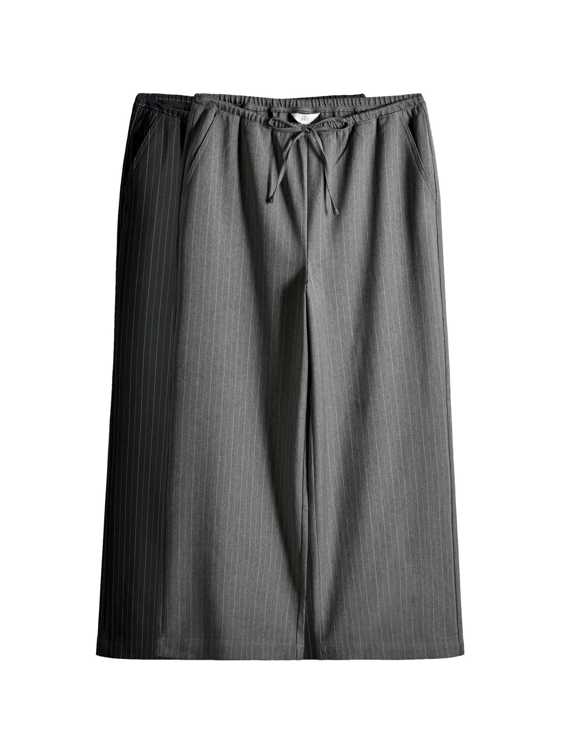 Next The Set pantaloni larghi a righe 2 pezzi