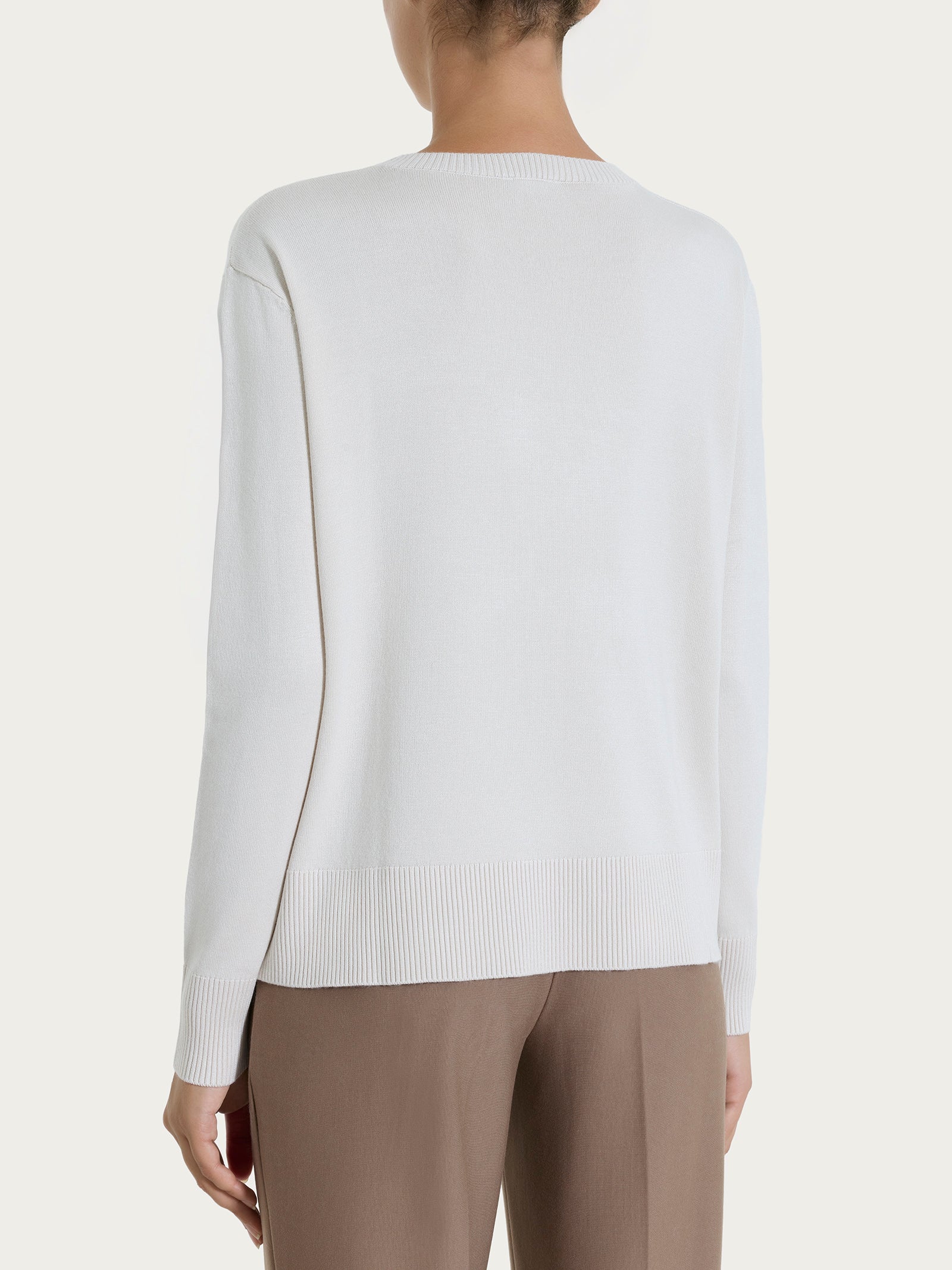 Ragno Four Seasons Girocollo Four Seasons maglia champignon boxy
