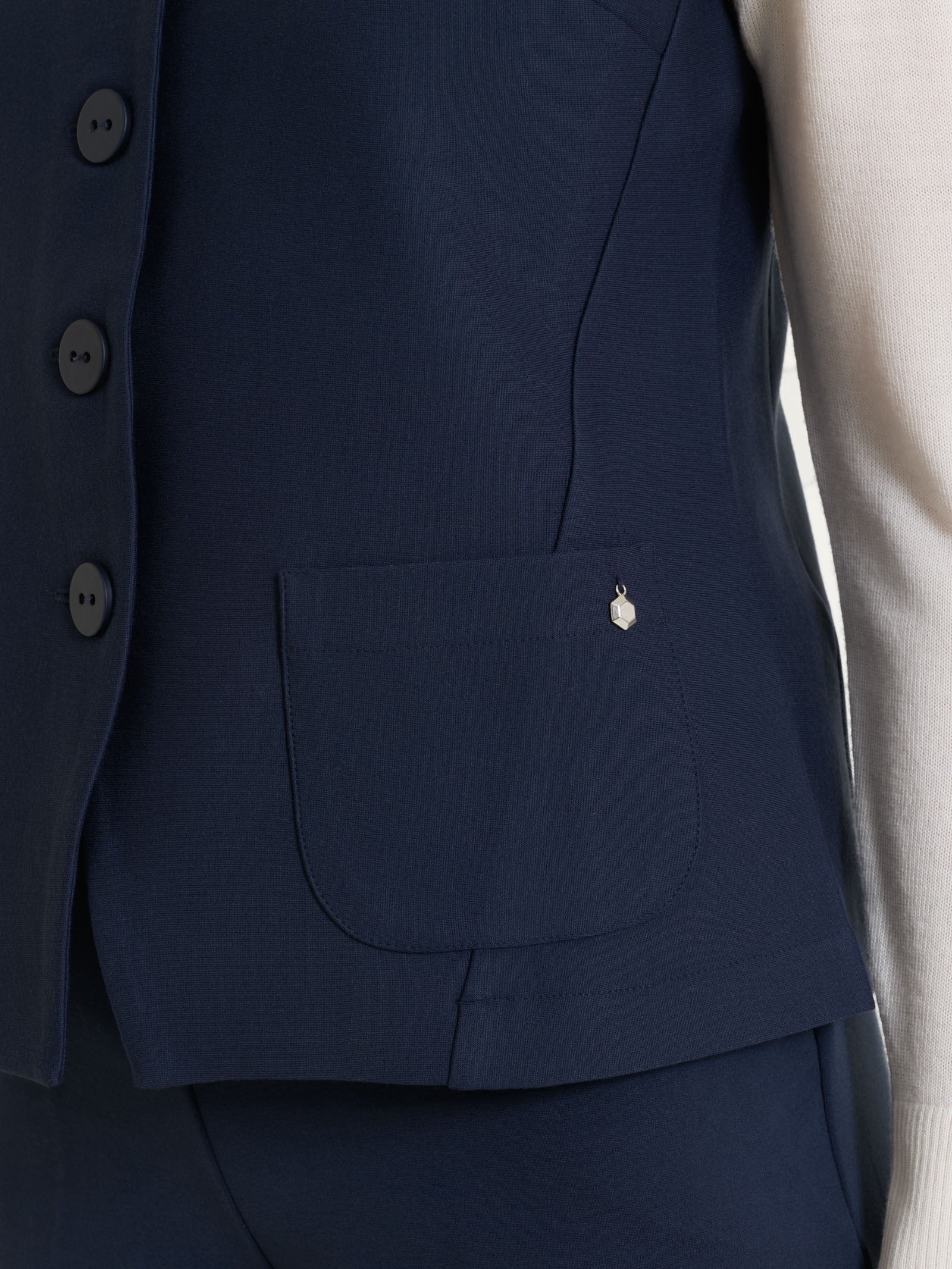 Ragno Compact Gilet 4 bottoni persia punto milano