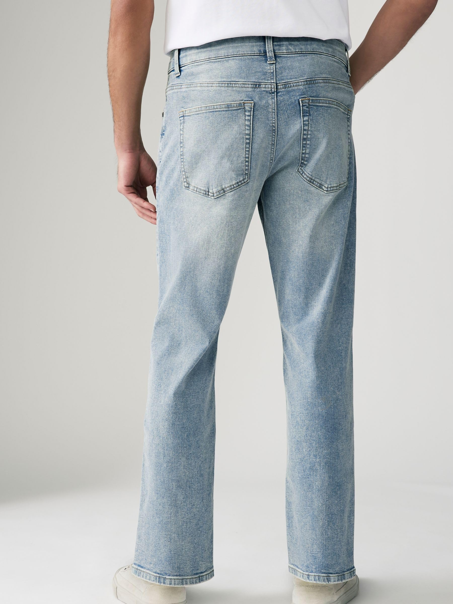 Next Classico Jeans Uomo Annata Blu 28/31 Cotone