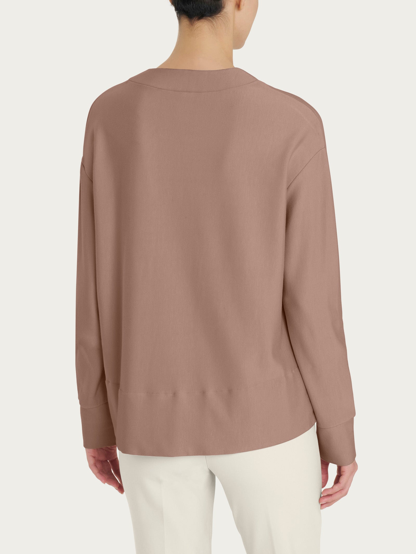 Ragno Comfort Felpa corta girocollo Pine Bark