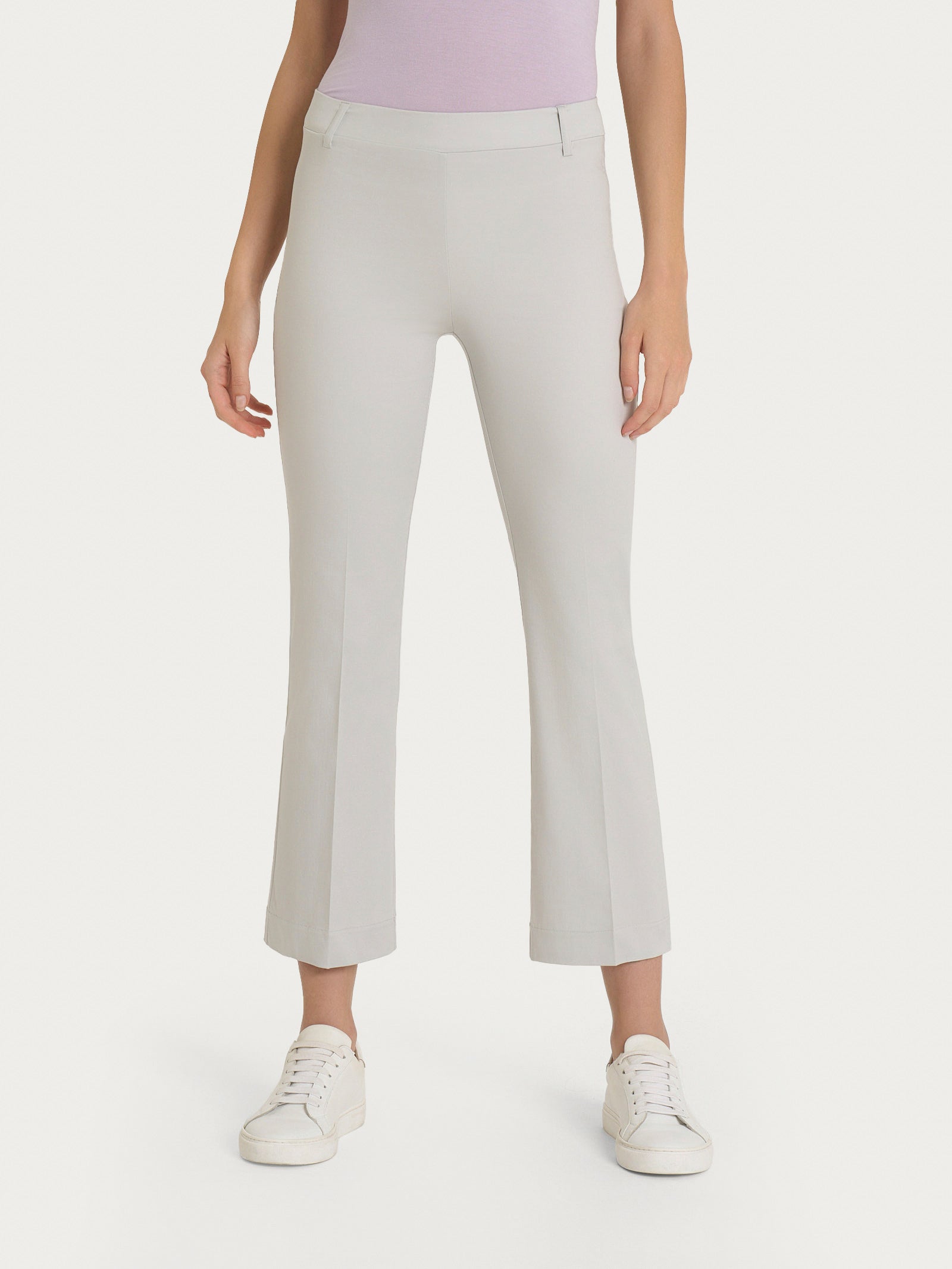 Ragno Satin Power Pantalone flare Dawn Blue cotone