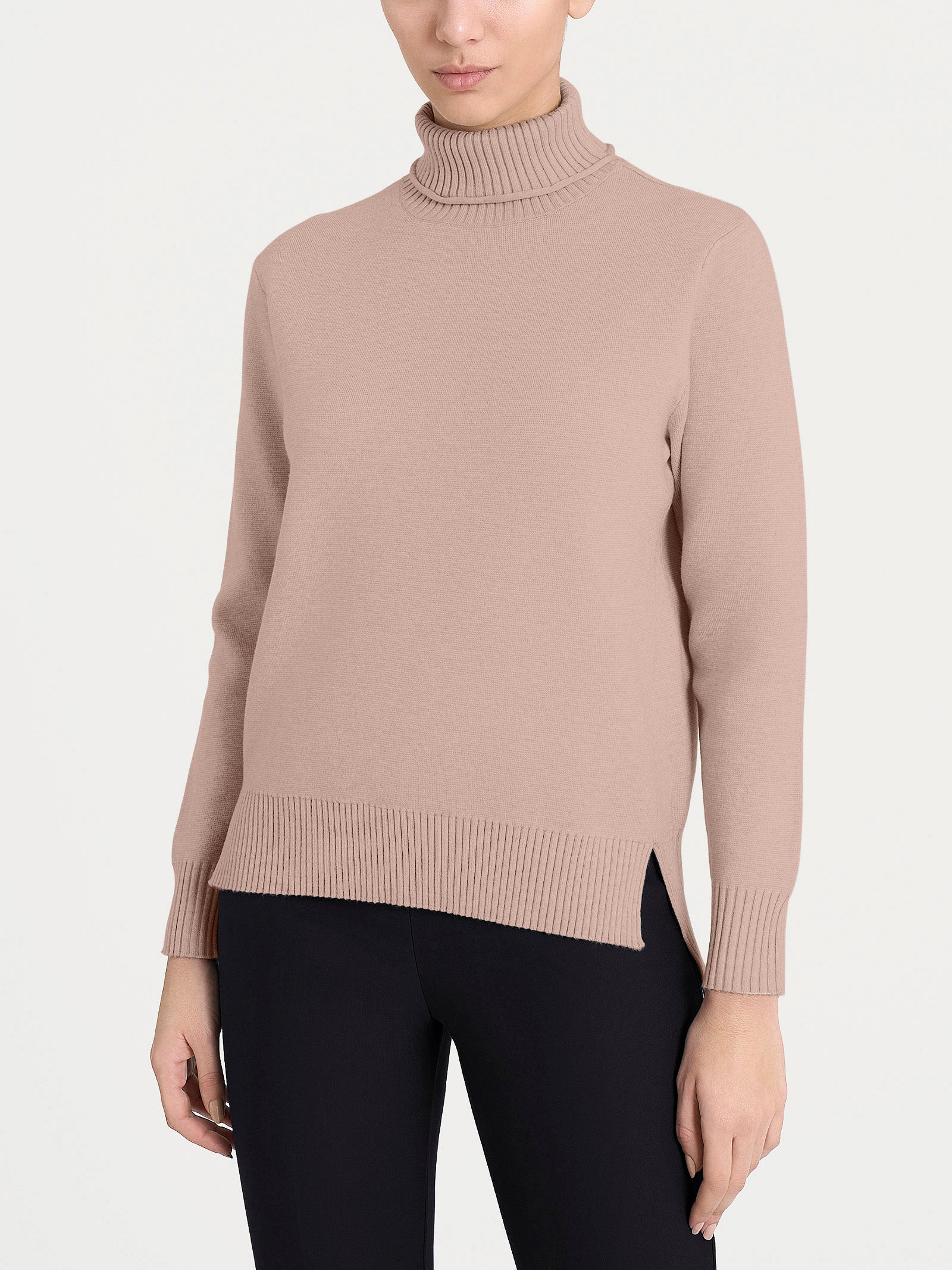 Ragno Super Soft Dolcevita Asimmetrico Cameo Rose boxy