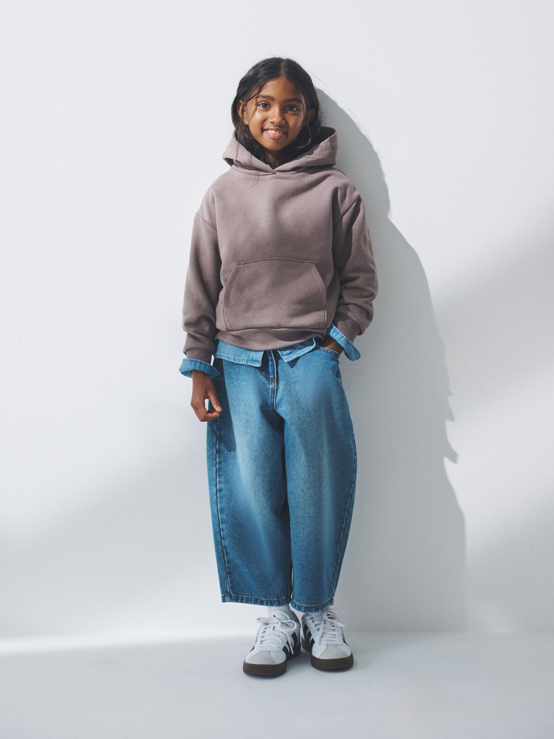 Next The Set Felpa bambina 4 pezzi cappuccio vestibilita comoda