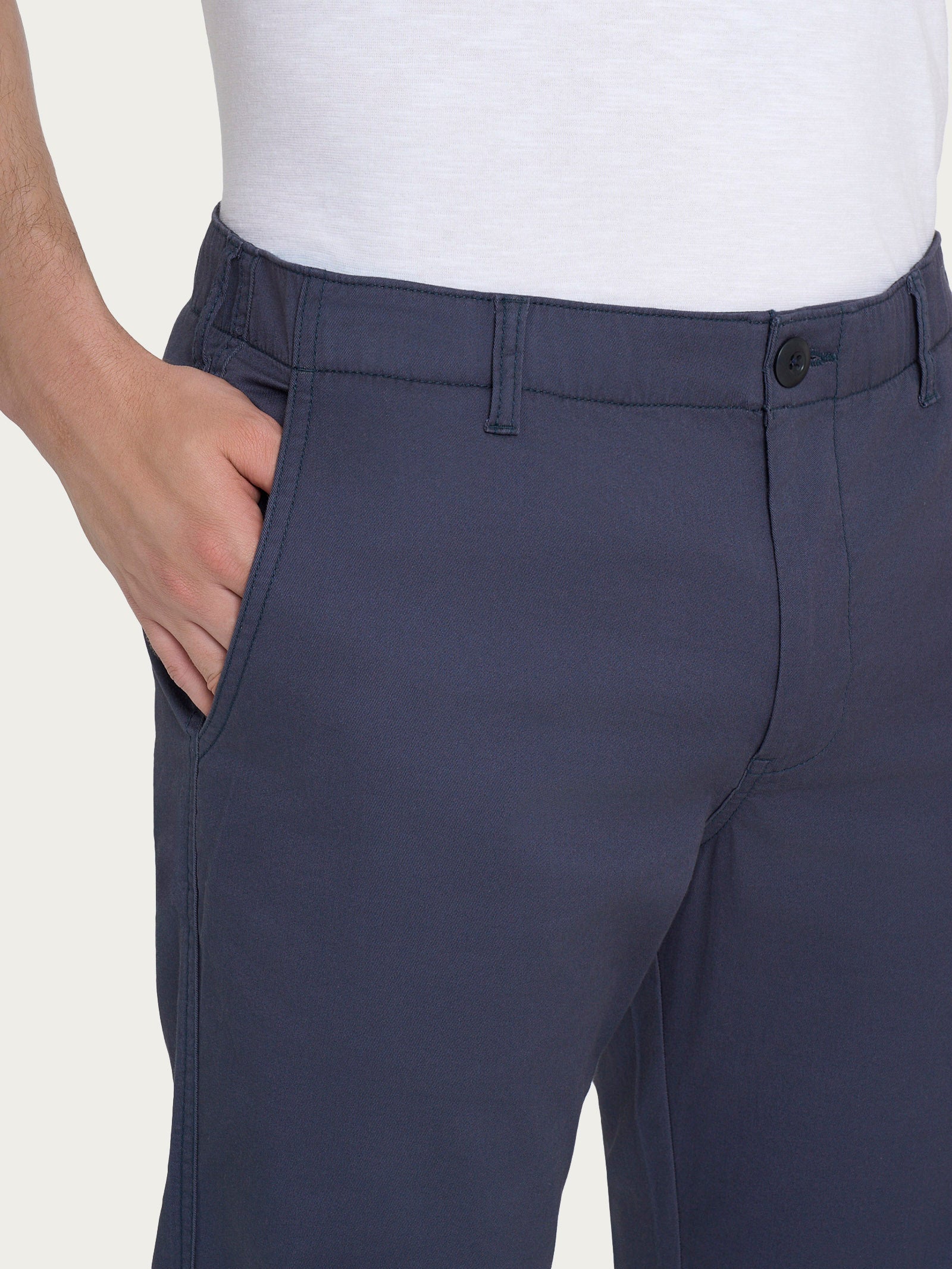 Ragno Compact pantalone The Chino India Ink cotone elasticizzato