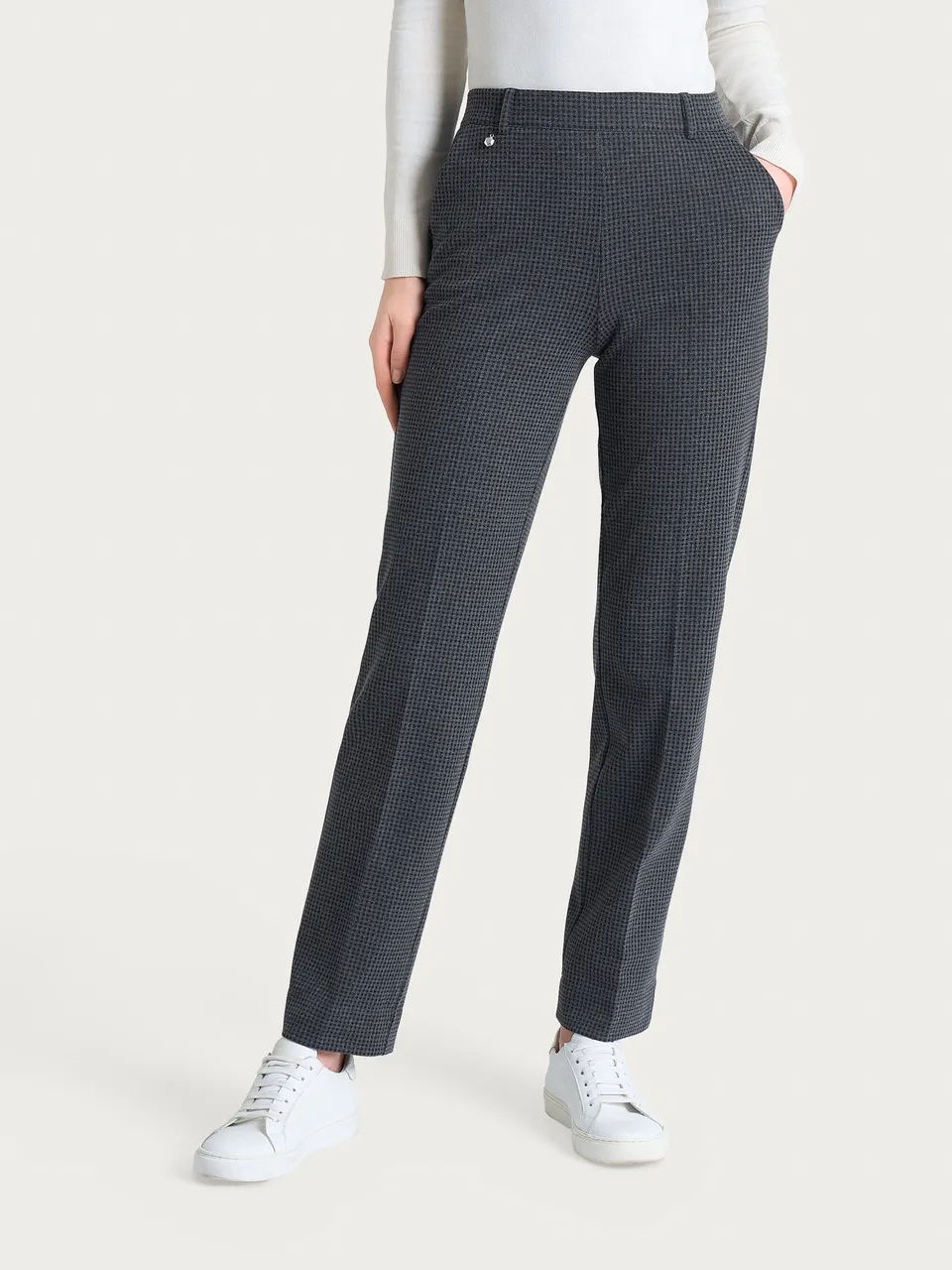 Ragno Compact The Straight Leg pantalone ardesia gamba dritta