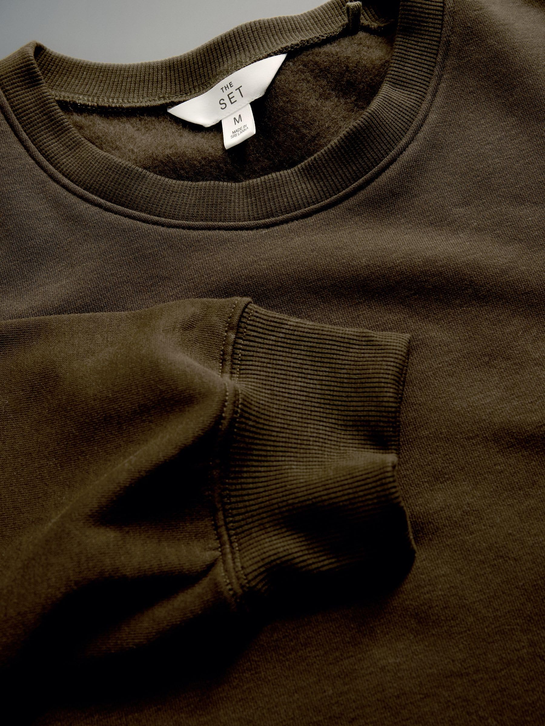 Next The Set tuta donna felpa e jogging con polsini