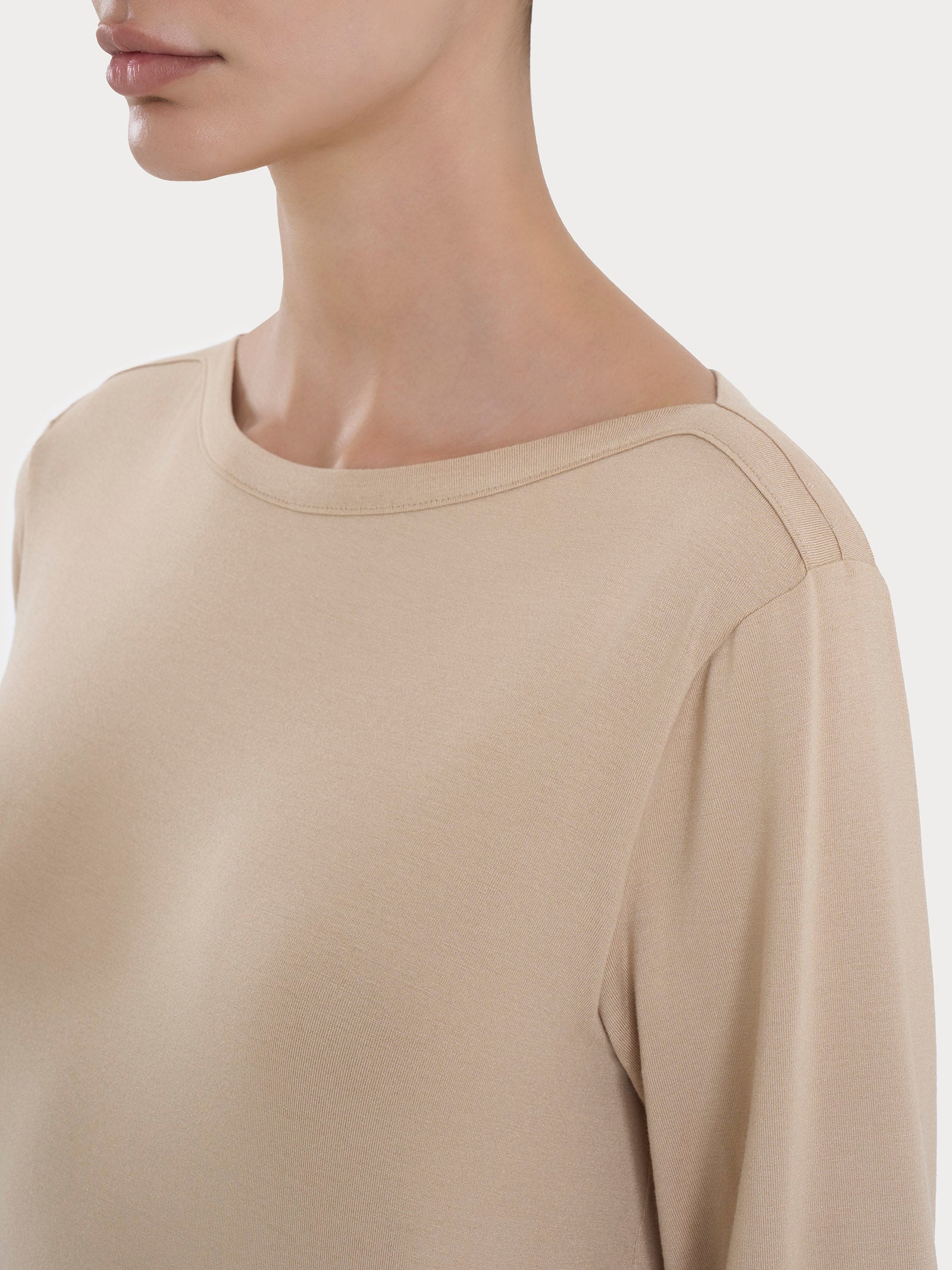 Ragno Revolution maglietta manica 3/4 viscosa Irish Cream