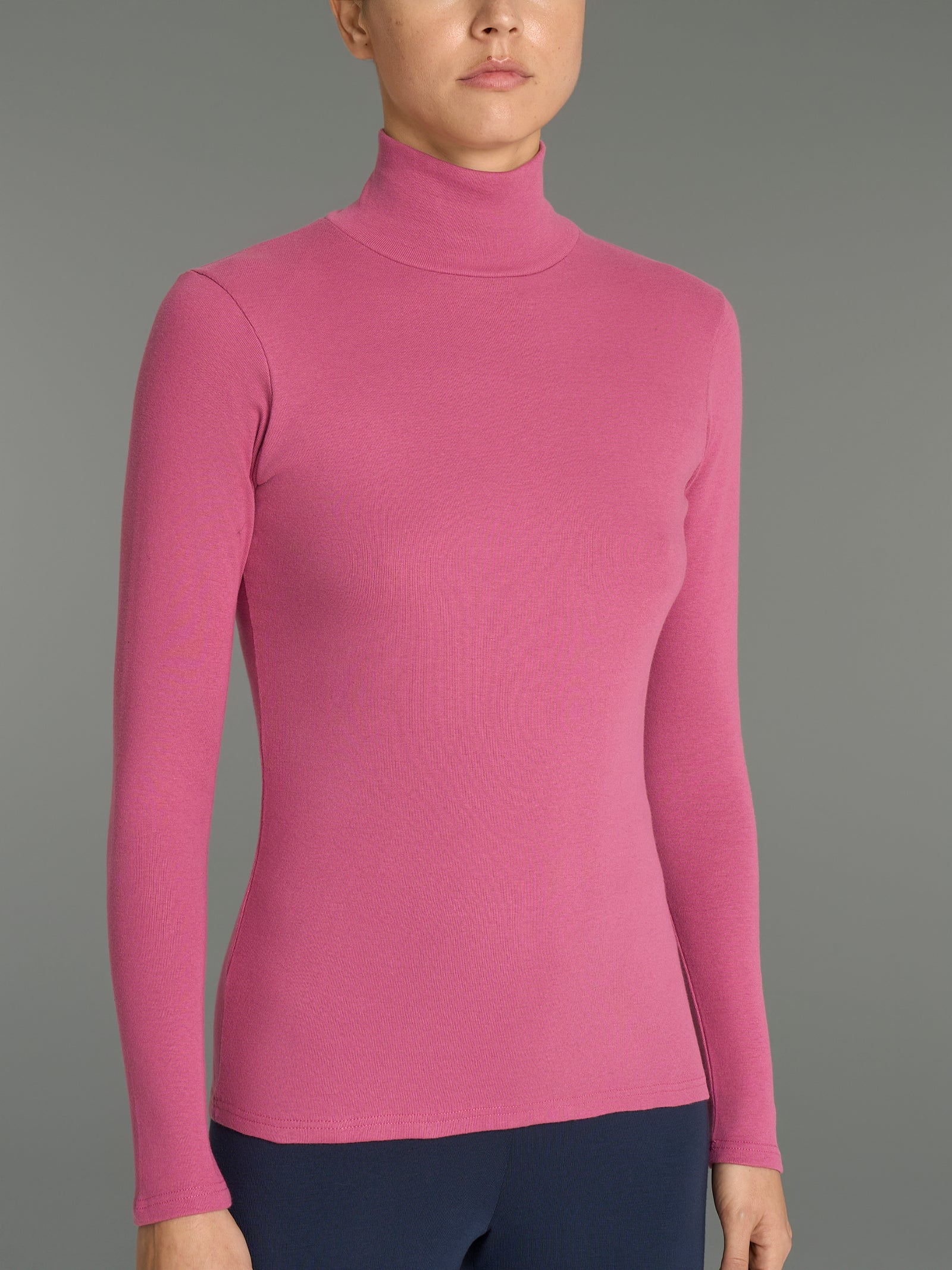 Ragno Thermo Cotton Lupetto maglia manica lunga Red Violet