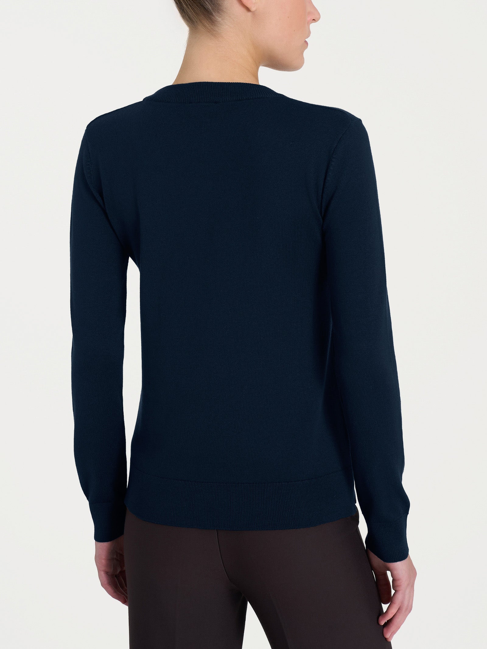 Ragno Four Seasons maglia Bleu scollo madonna