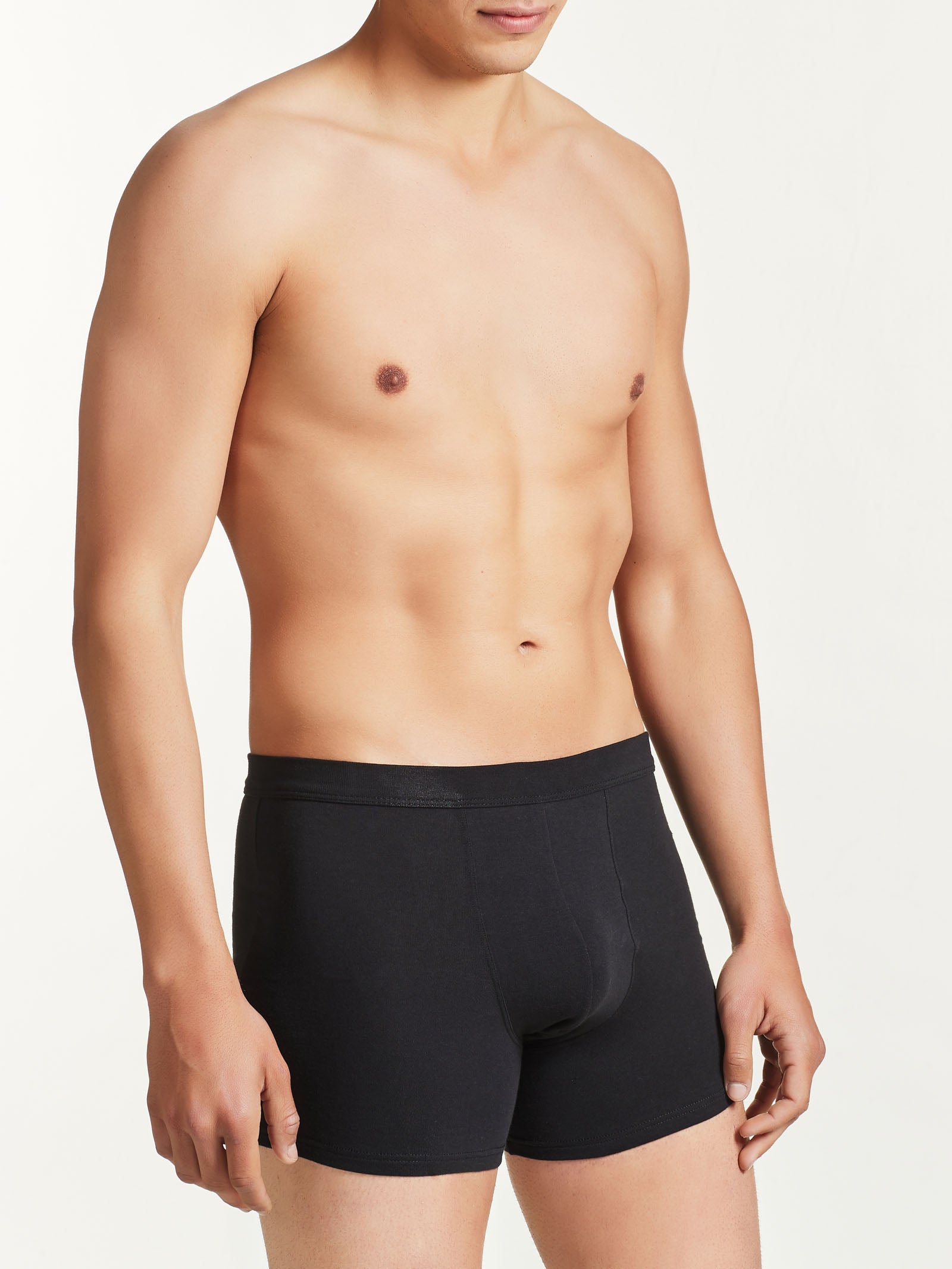 Ragno Comfort Parigamba Boxer Cotone Nero Bipack