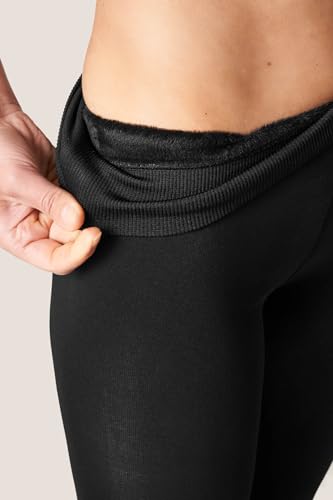 Goldenpoint collant donna con pile caldo invernale