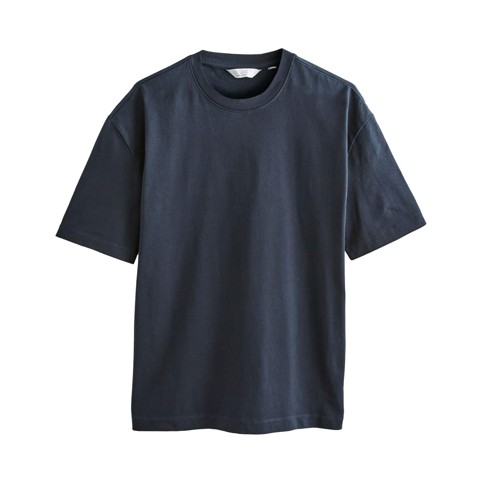 Next T-Shirt Girocollo Uomo Cotone Pesante Bianca