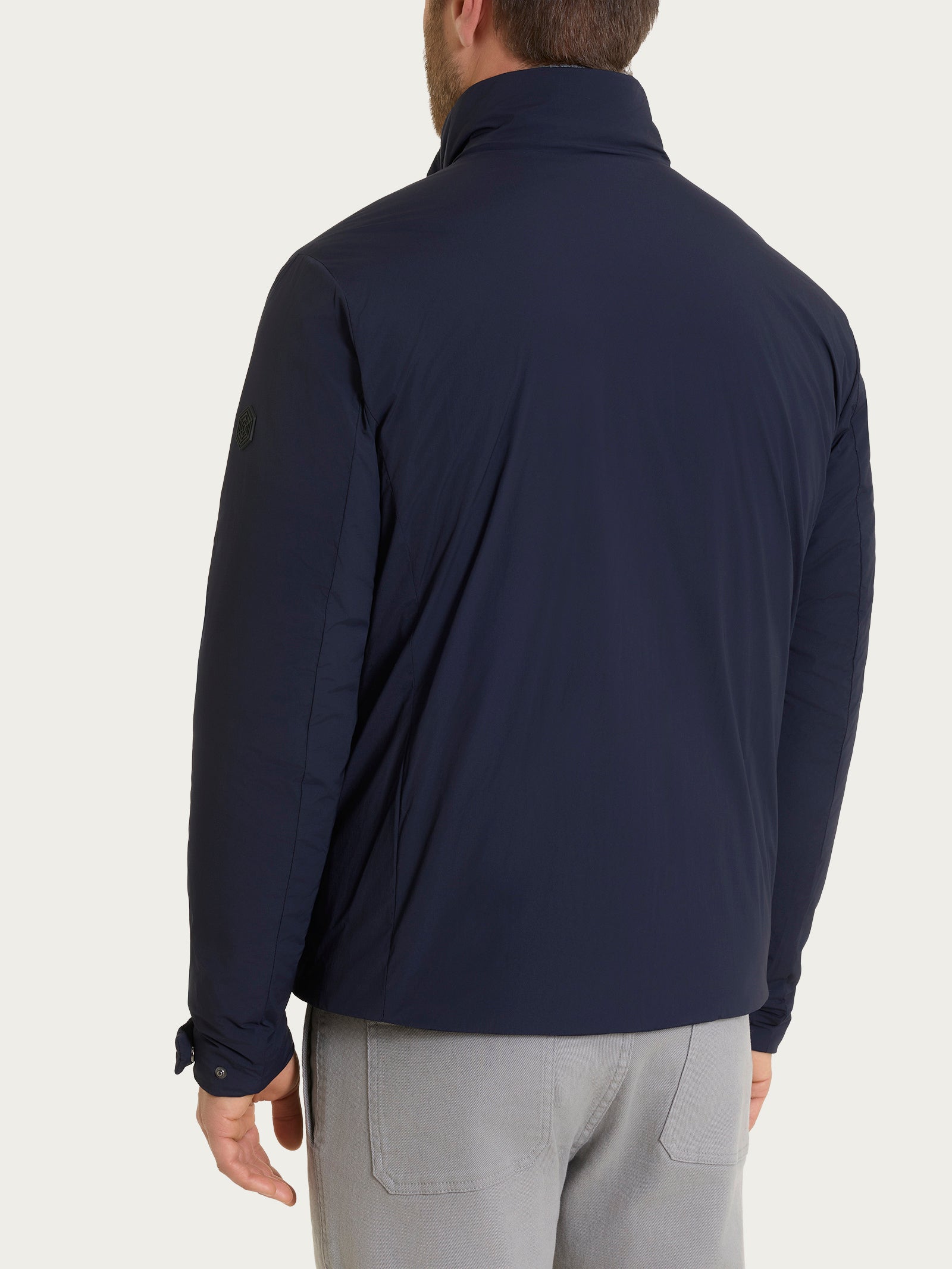 Ragno Piumerino Corto 100 g piumino uomo Navy lana