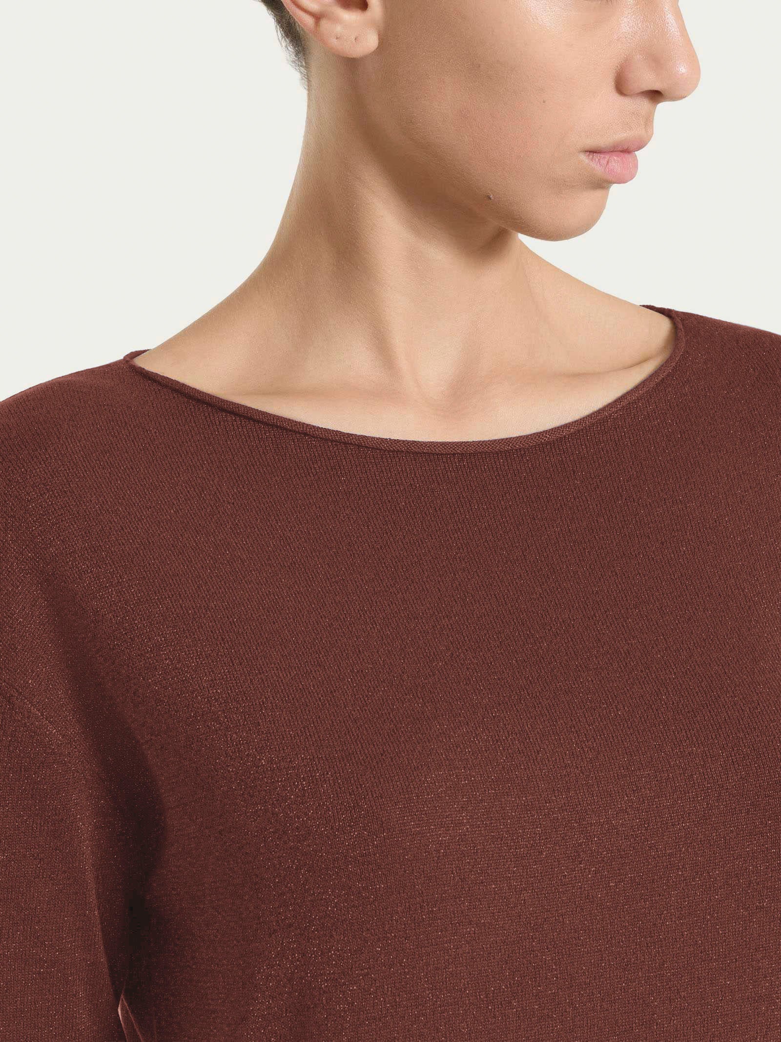 Ragno Maglia barchetta Lurex Summertime donna Cappuccino