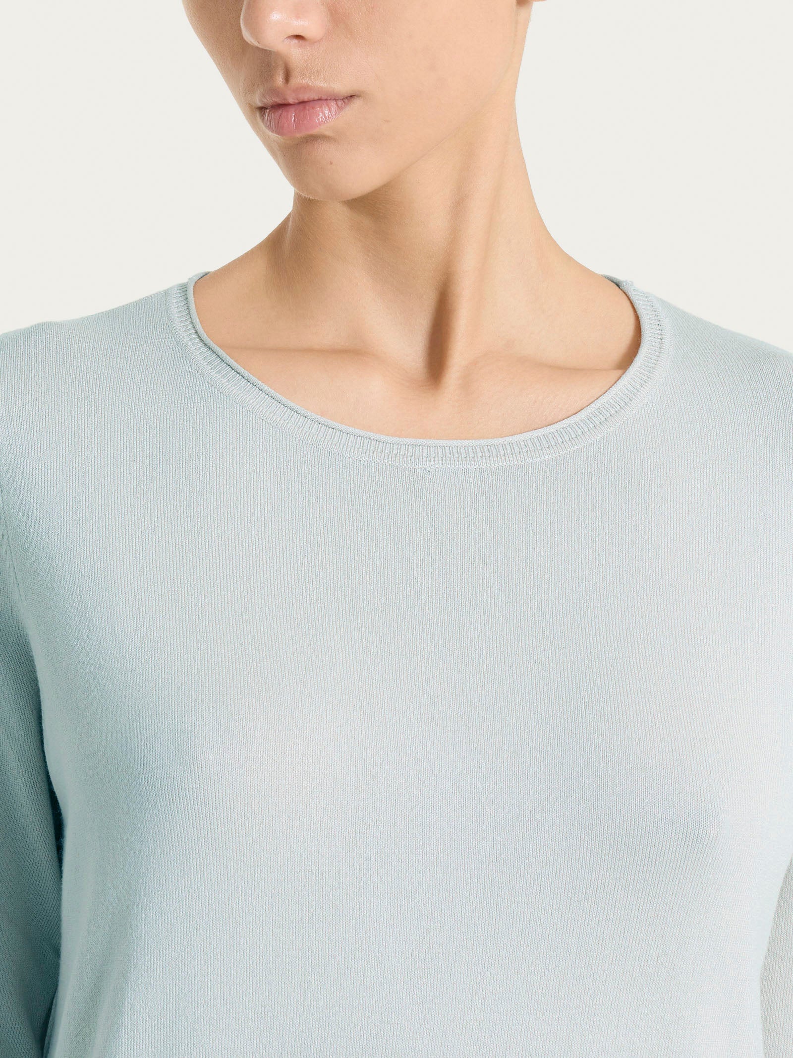 Ragno Summertime Maglia girocollo Gray Dawn viscosa
