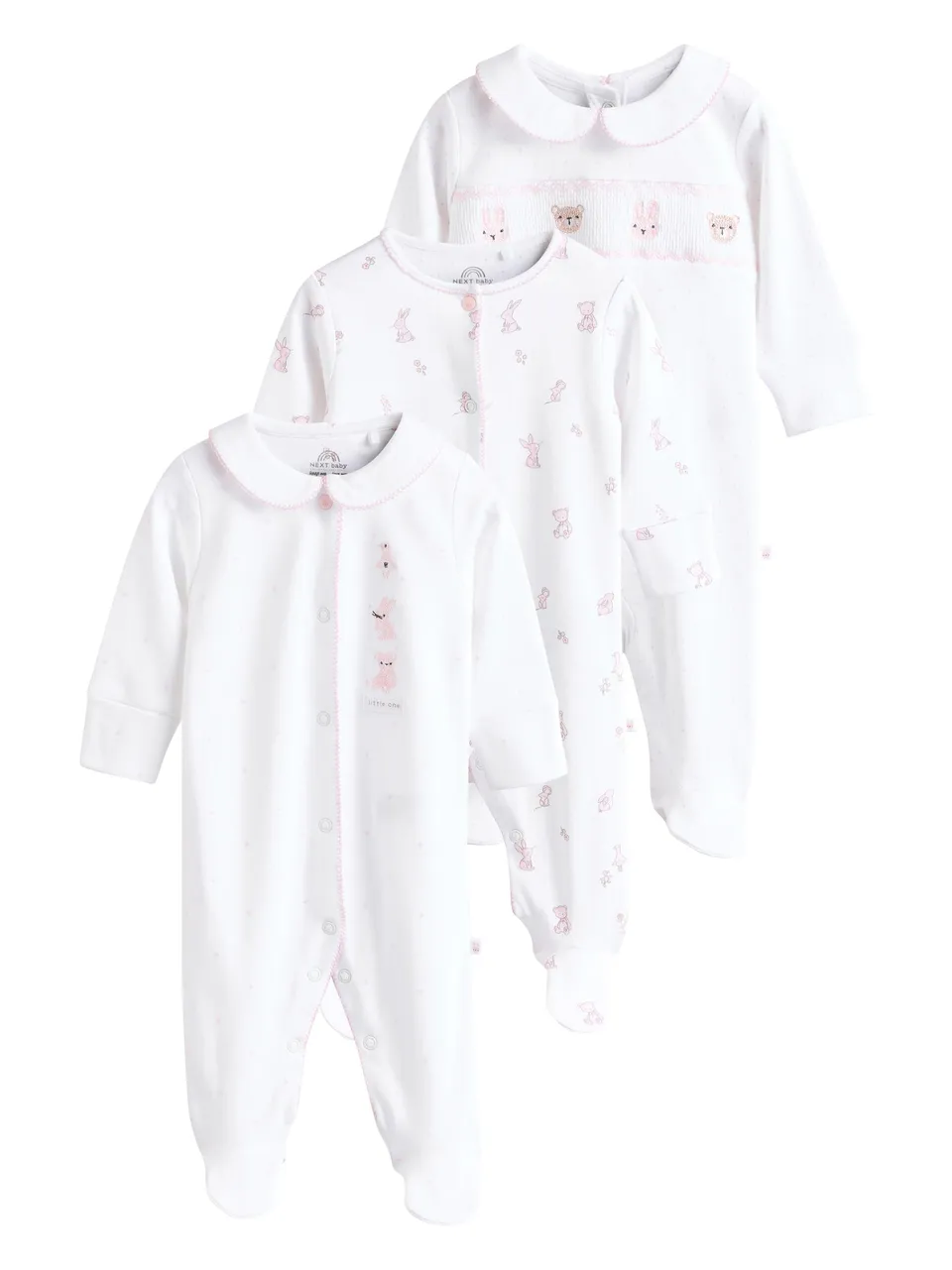 Next tutine neonata colletto confezione 3 taglia 56-62