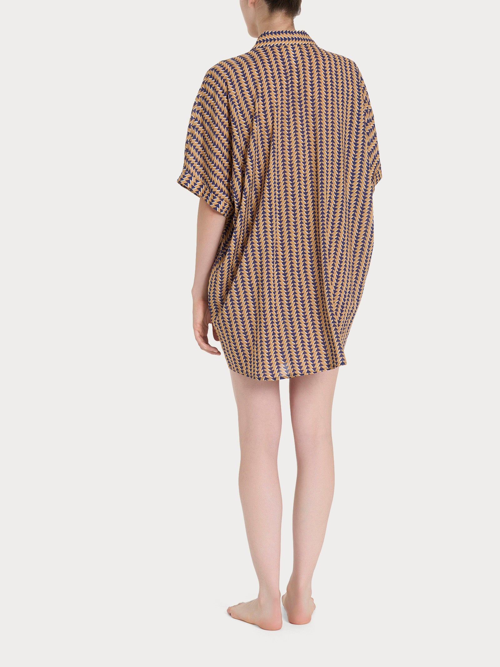 Ragno EcoSeta Chemisier Mare Donna Fant. Indian Tan