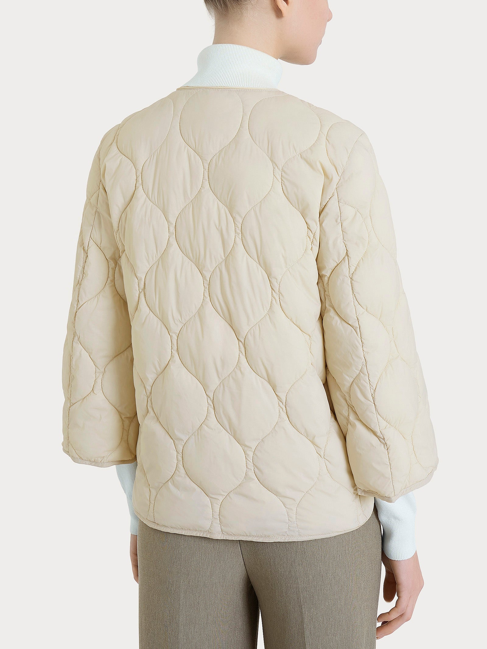 Ragno Onion Quilt Puffer 3/4 piumino champignon leggero