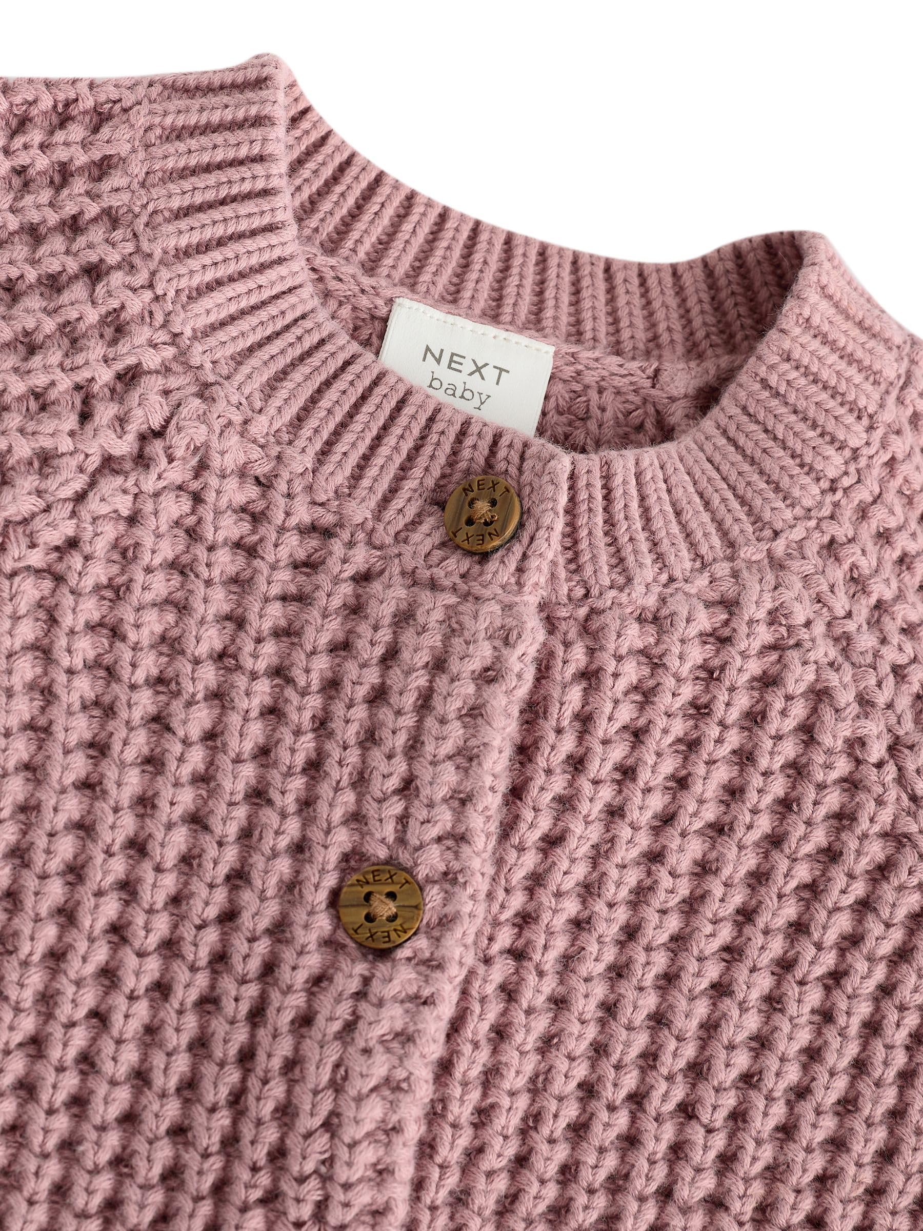 Next cardigan bebè cotone 3-6 mesi scritta ricamata