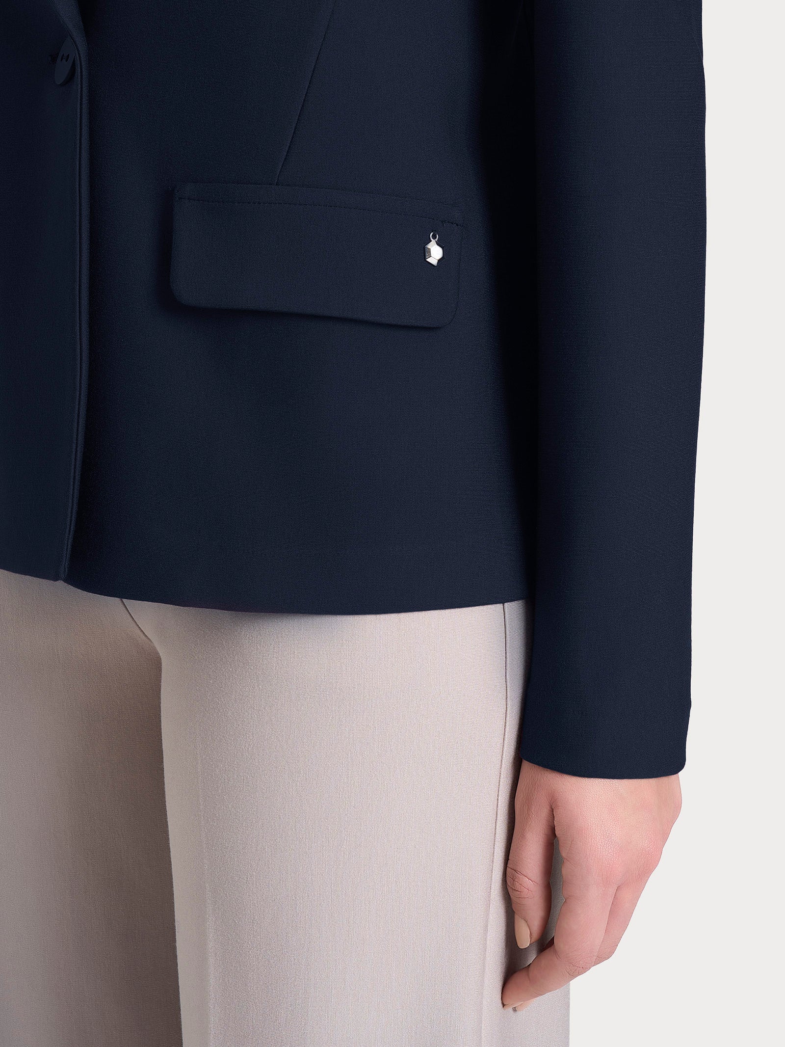 Ragno Compact Blazer Doppiopetto Persia Blu