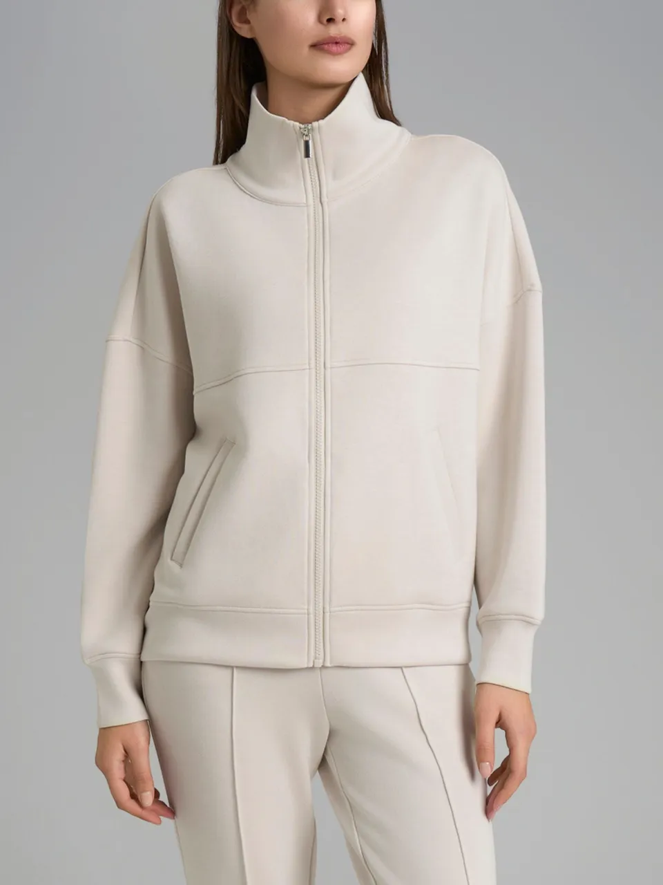 Ragno Comfort Giacchina Zip Scuba Champignon Calda