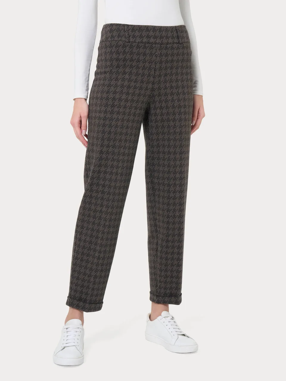 Ragno Pantalone Carrot pantalone pine bark pied-de-poule