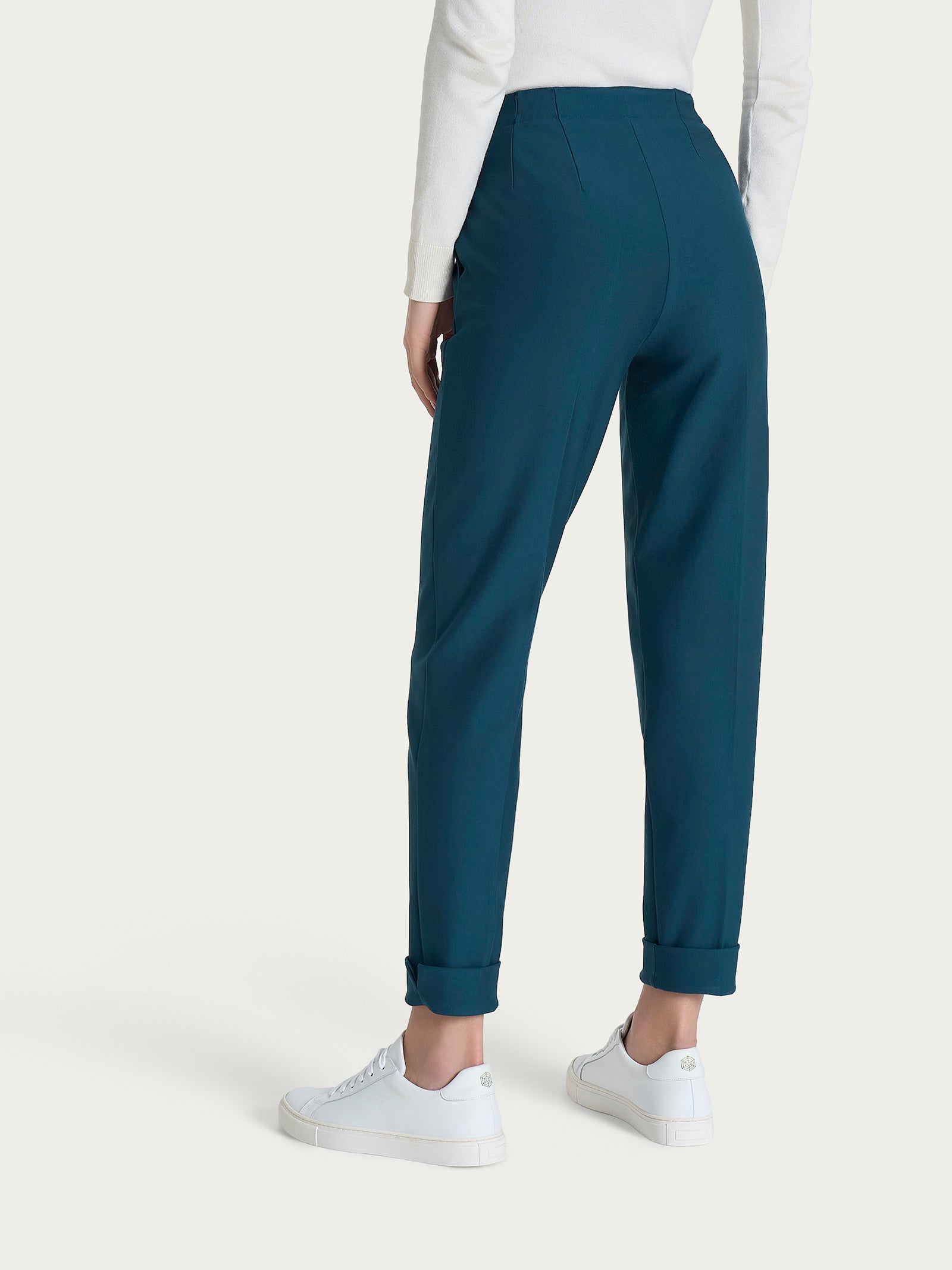 Ragno Compact pantalone carrot Reflecting Pond tapered