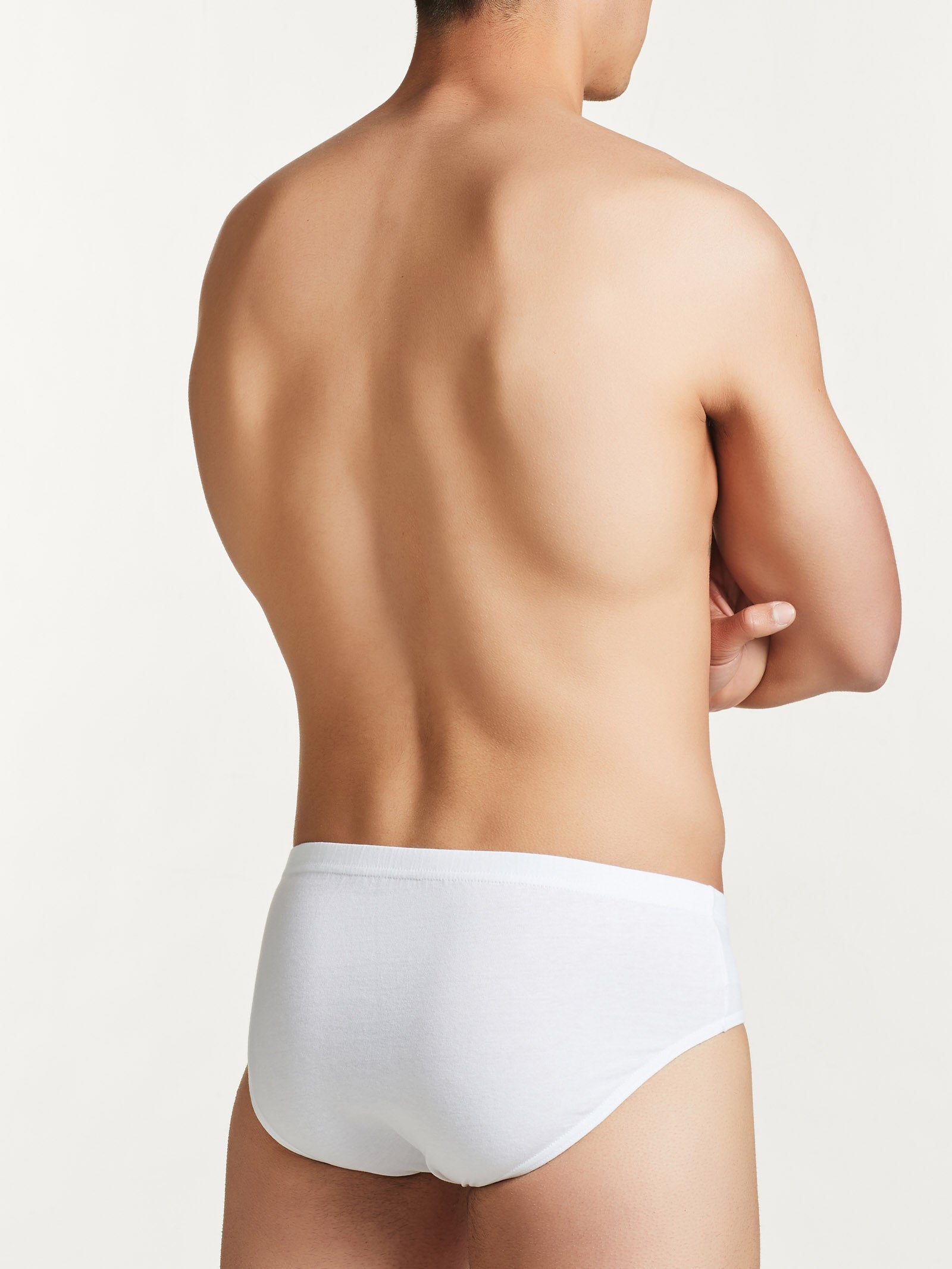 Ragno 100% Cotton slip uomo bianco B.co Bipack jersey cotone