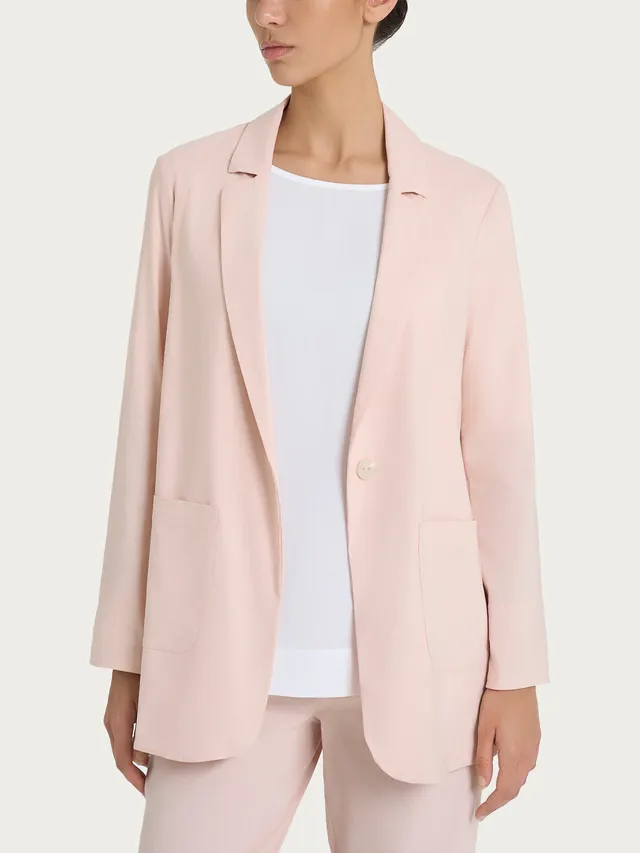 Ragno Super Fresh Blazer giacca donna Cameo Rose leggera