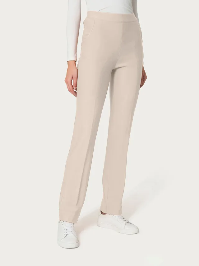 Ragno Eco Techno Fleece pantalone dritto champignon