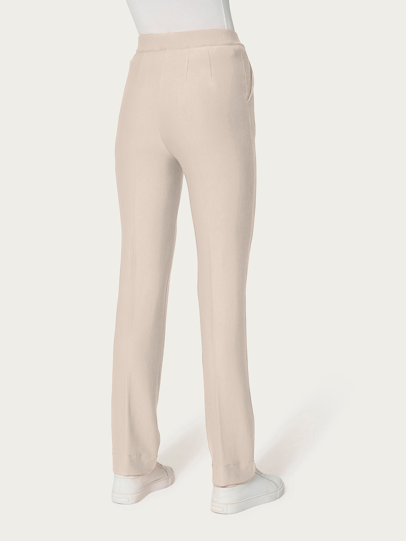 Ragno Eco Techno Fleece pantalone dritto champignon