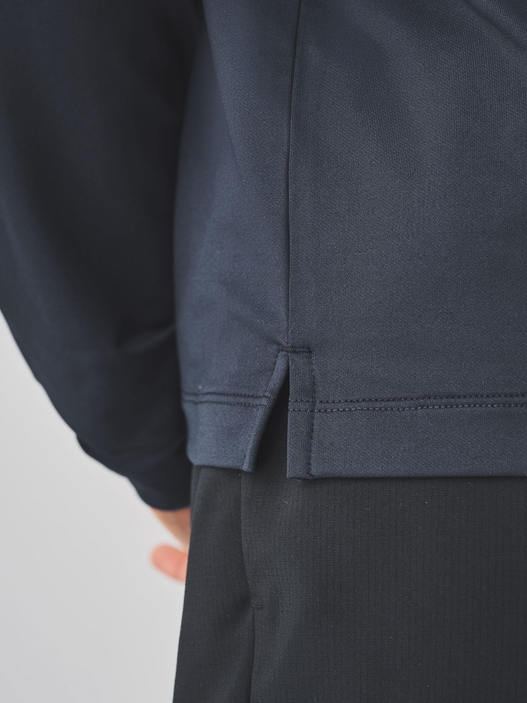 Next Active Maglia Zip Corta Felpa Uomo Traspirante