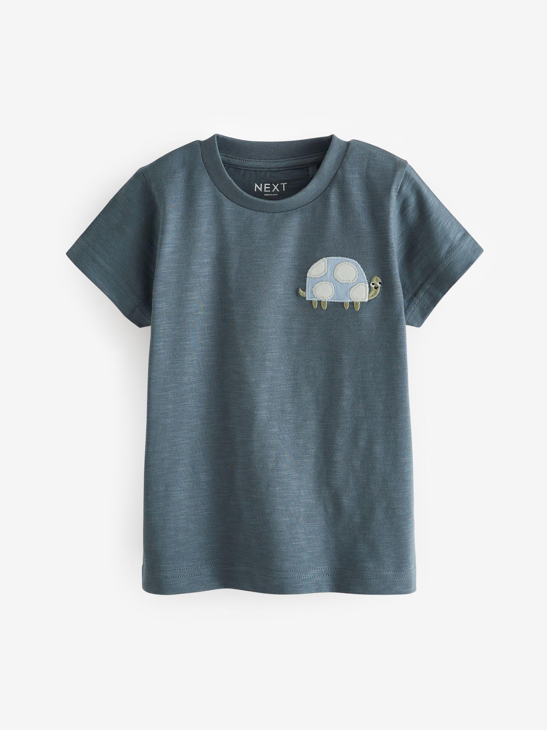 Geo Next t-shirt ragazzo cotone 4 pezzi manica corta