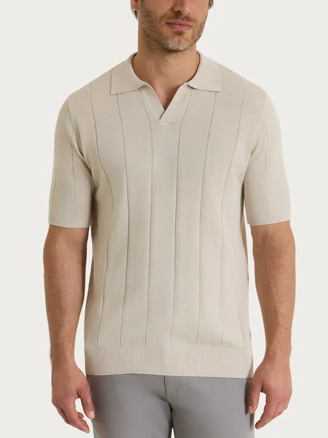 Ragno Puro Cotone polo manica corta Champignon costa
