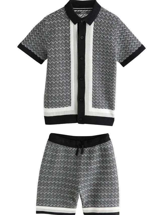 Next Completo Bambino Polo Shorts Maglia 128