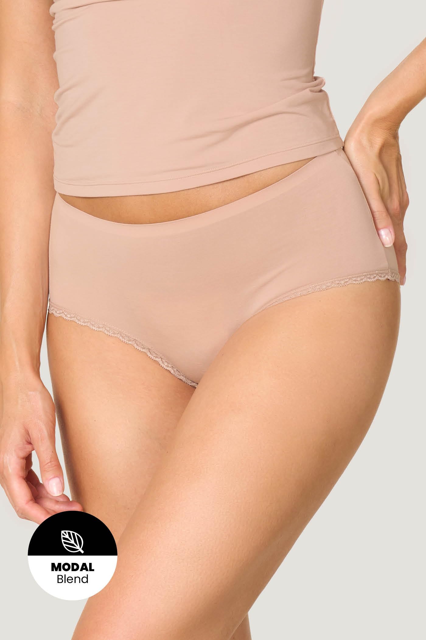Goldenpoint Modal Culotte Donna Fianco Alto