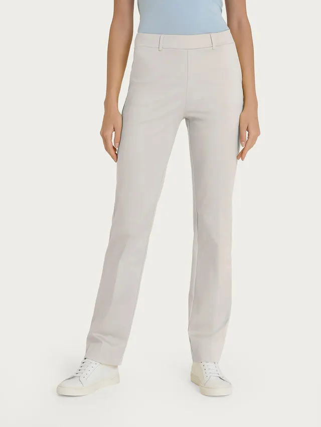 Ragno Satin Power pantalone dritto tasche Dawn Blue satin