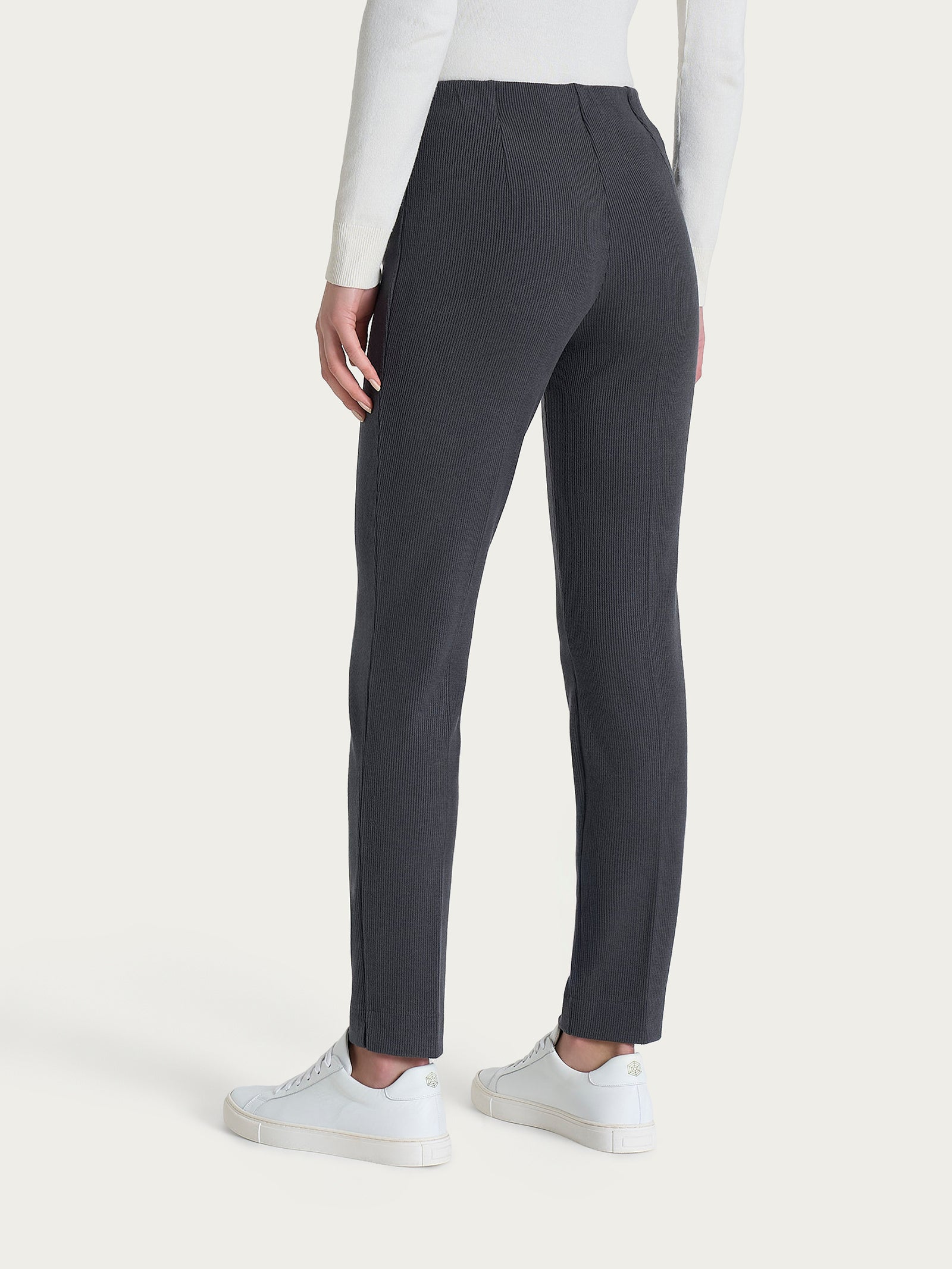 Ragno Relaxed Sigaretta pantalone dark shadow velvet
