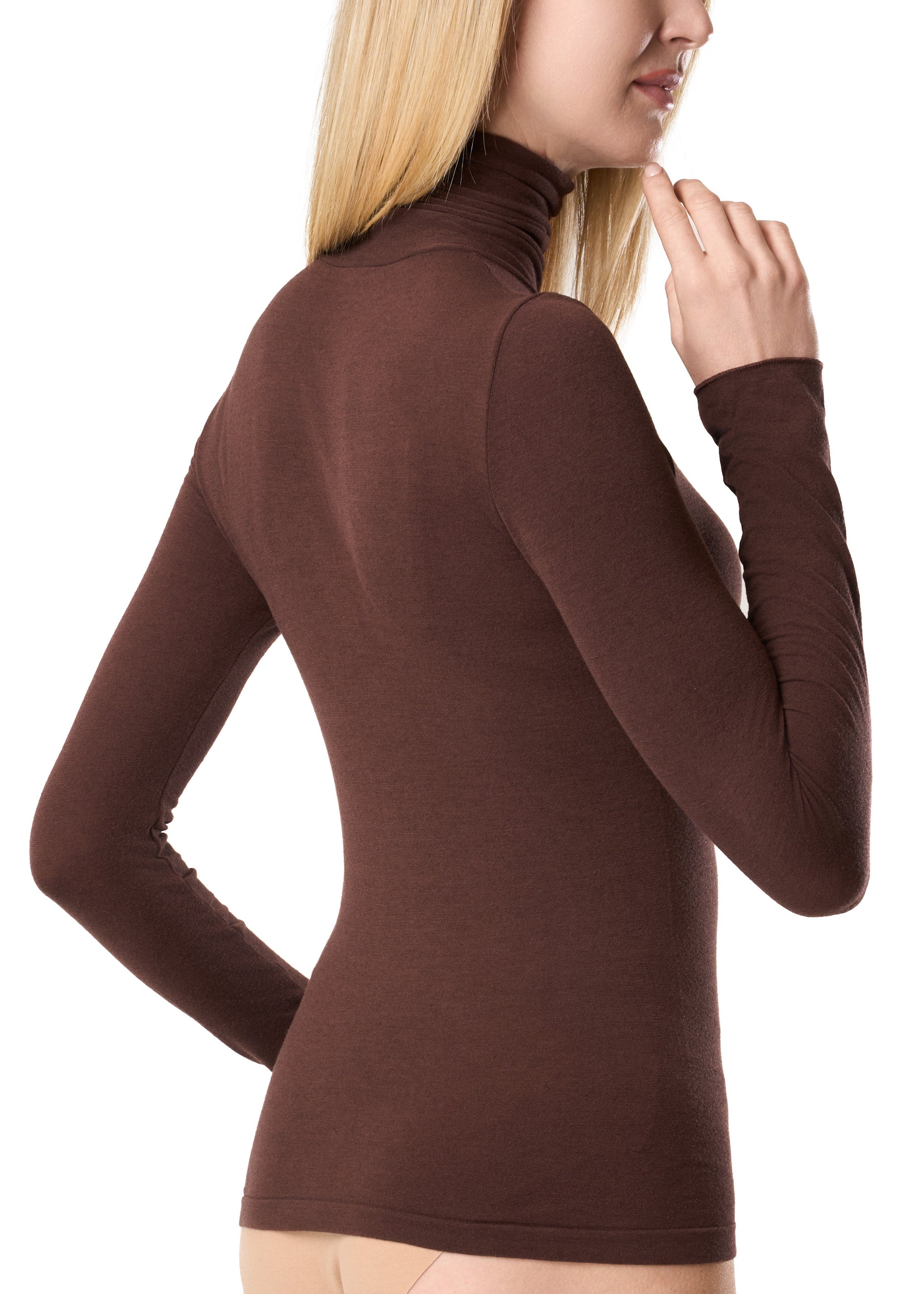 Philippe Matignon Leger maglia collo alto cachemire calda
