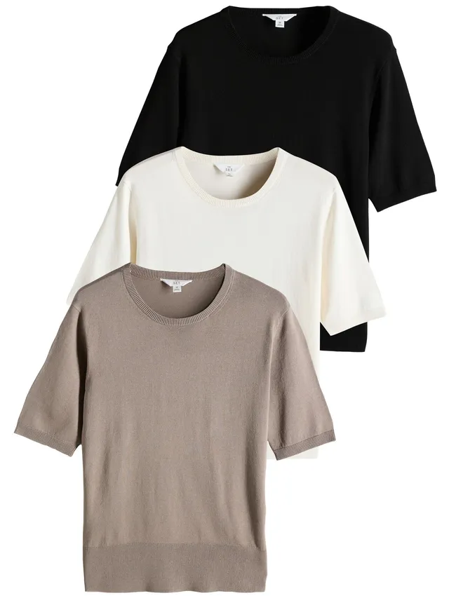 Geo Next The Set maglione punto fino donna confezione 3