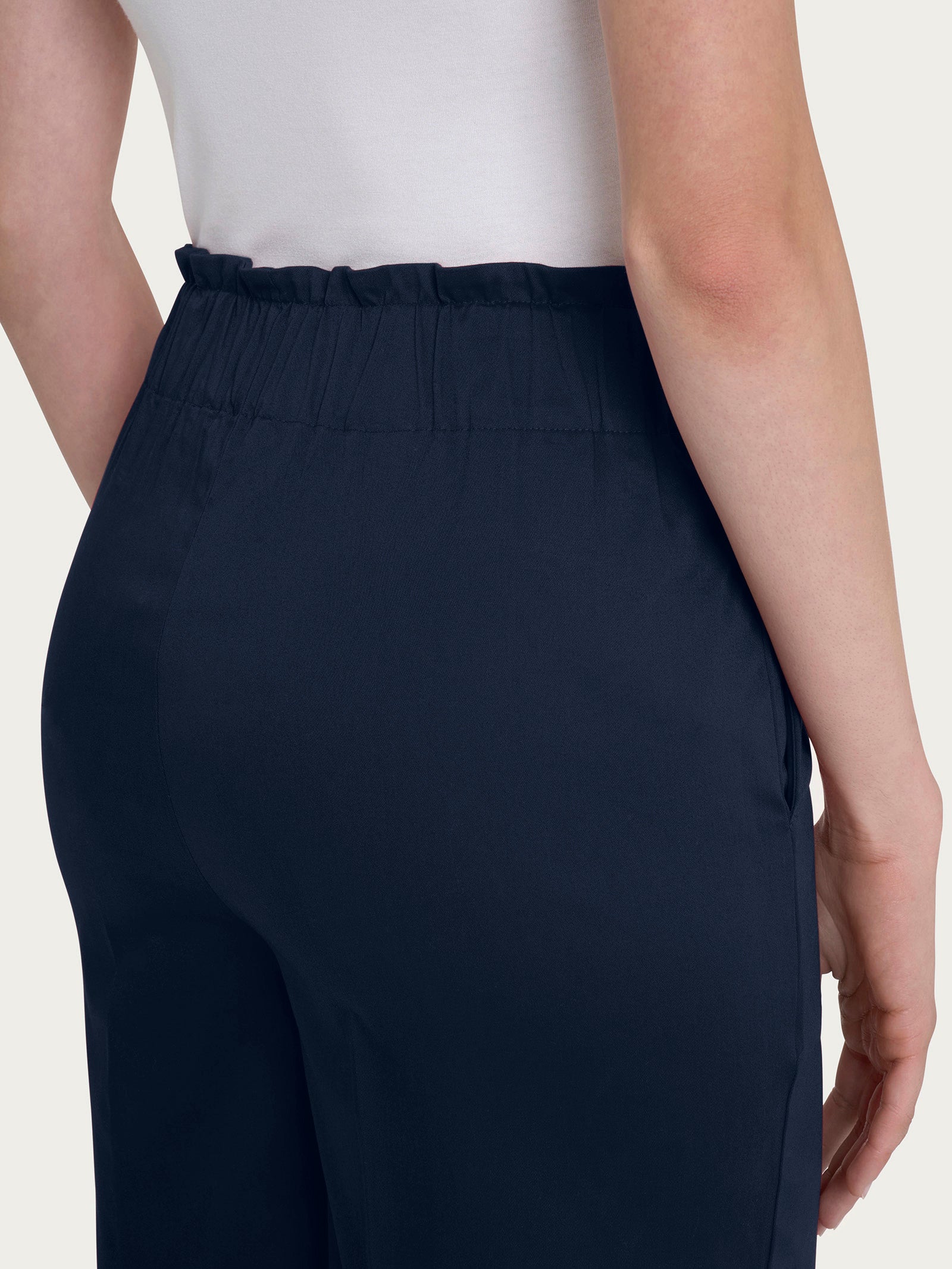 Ragno Bermuda Satin Power Bleu shorts cotone